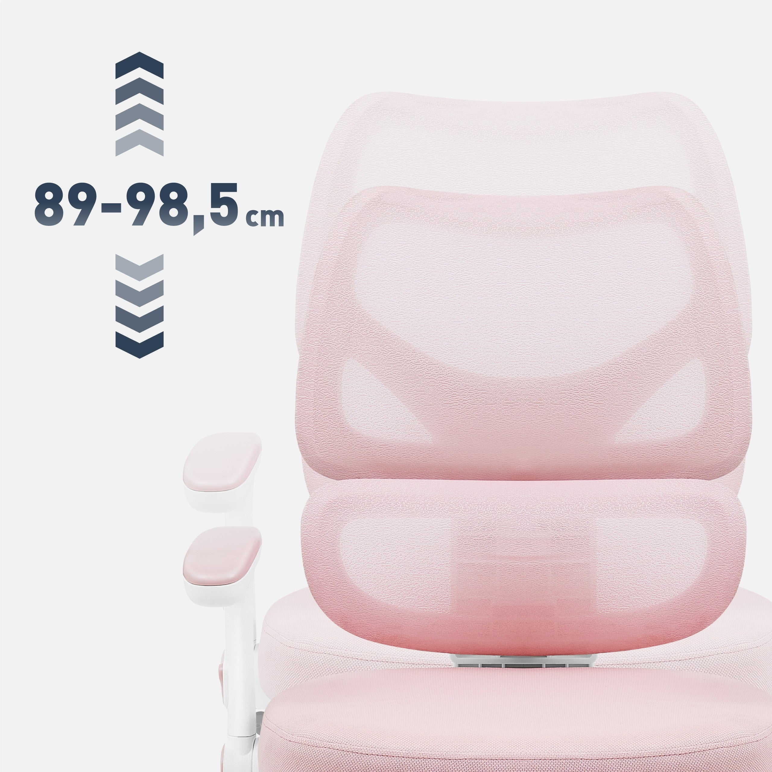 Poltrona girevole Mark Adler Junior 5.3 Pink