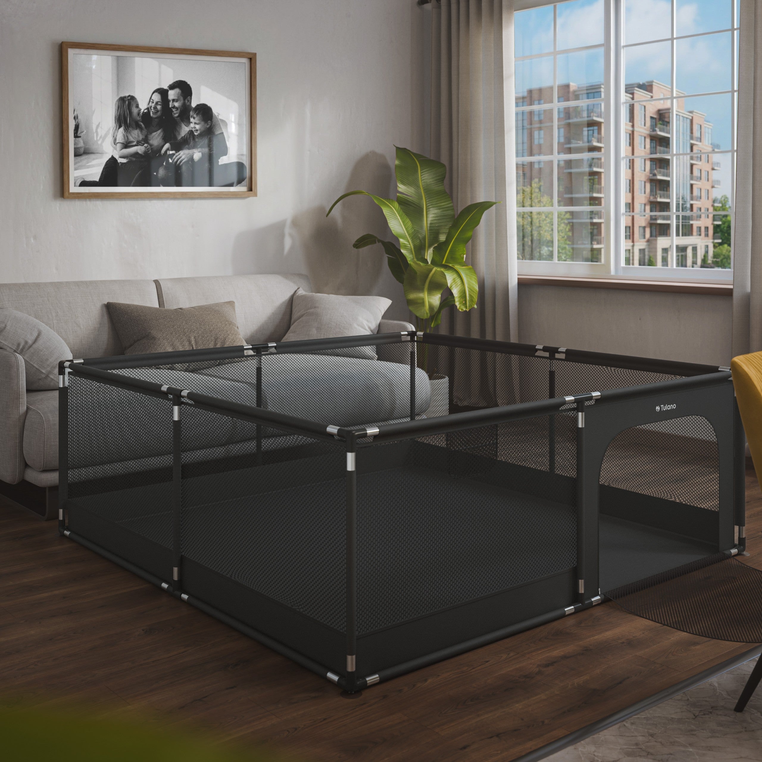 OUTLET Box per bambini Tulano Cozy 28 Graphite - 200 cm