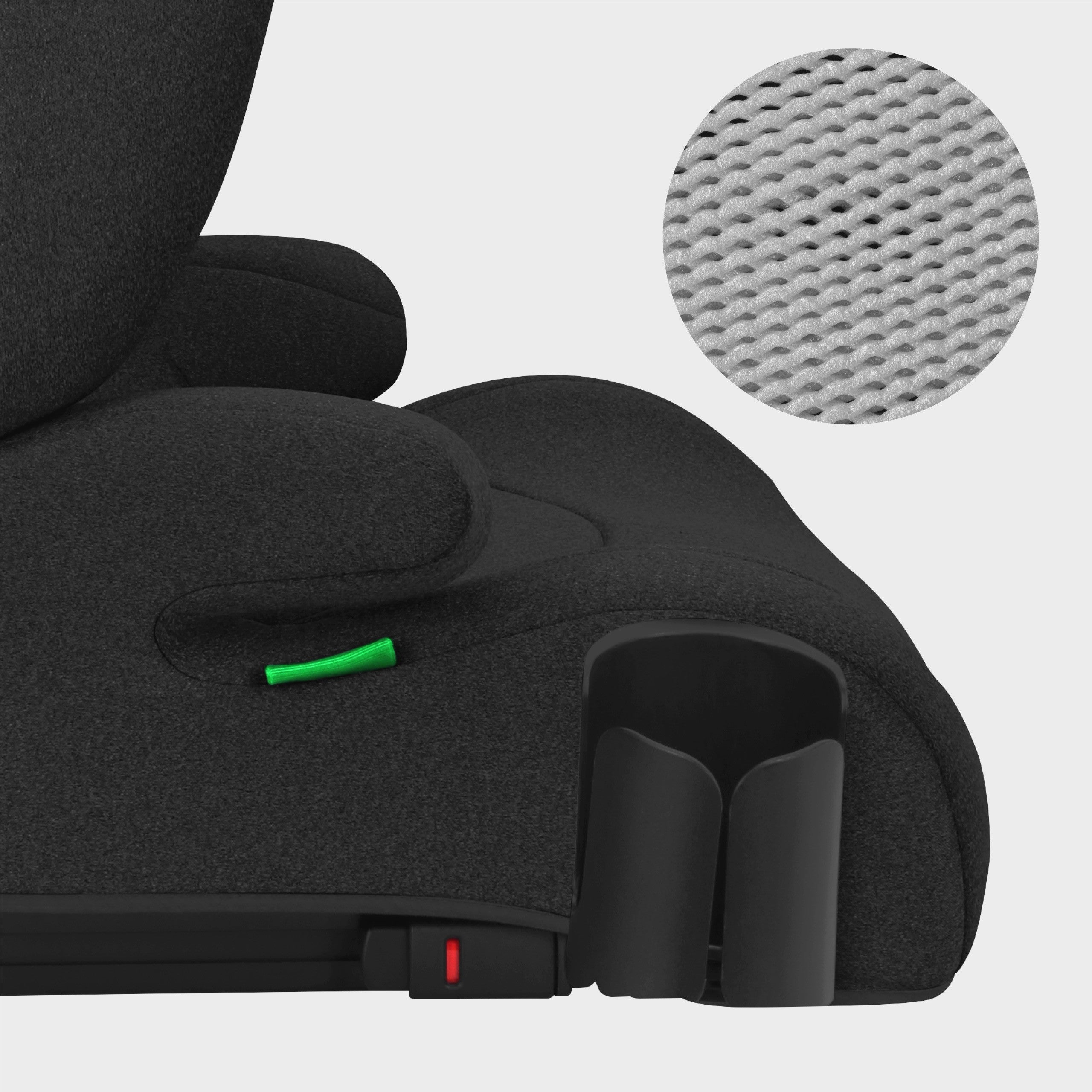 Seggiolino auto Tulano Joy 35 Black ISOFIX 100-150 cm I-Size