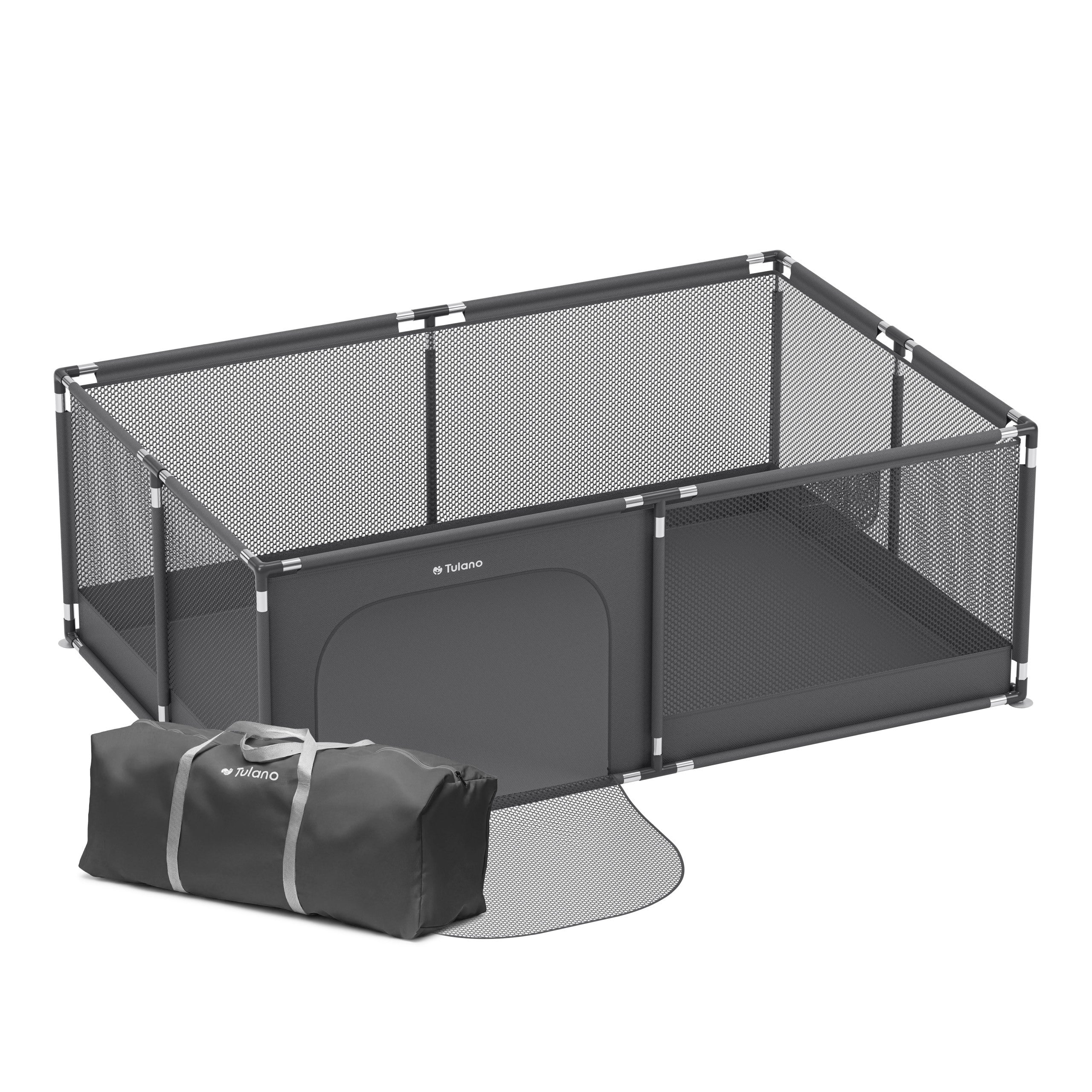 Box per bambini Tulano Cozy 22 Graphite - 180 cm