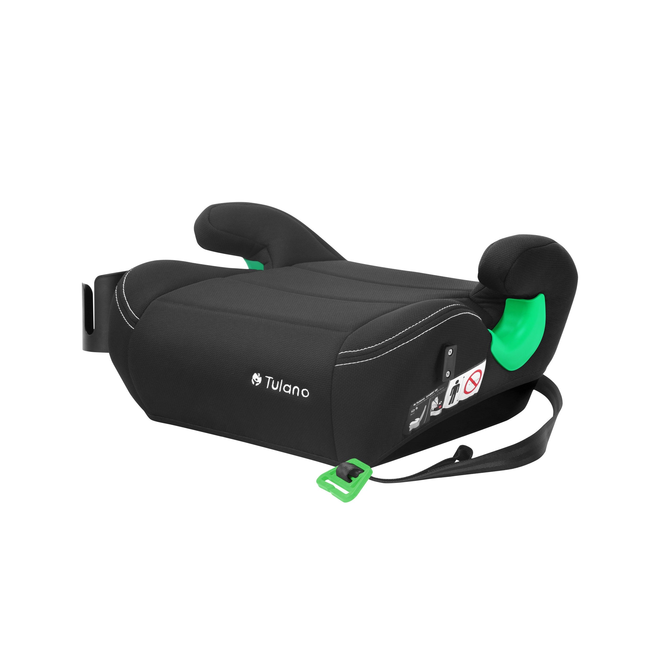 Seggiolino auto con base Tulano Cabby 25 Black 125-150 cm I-Size