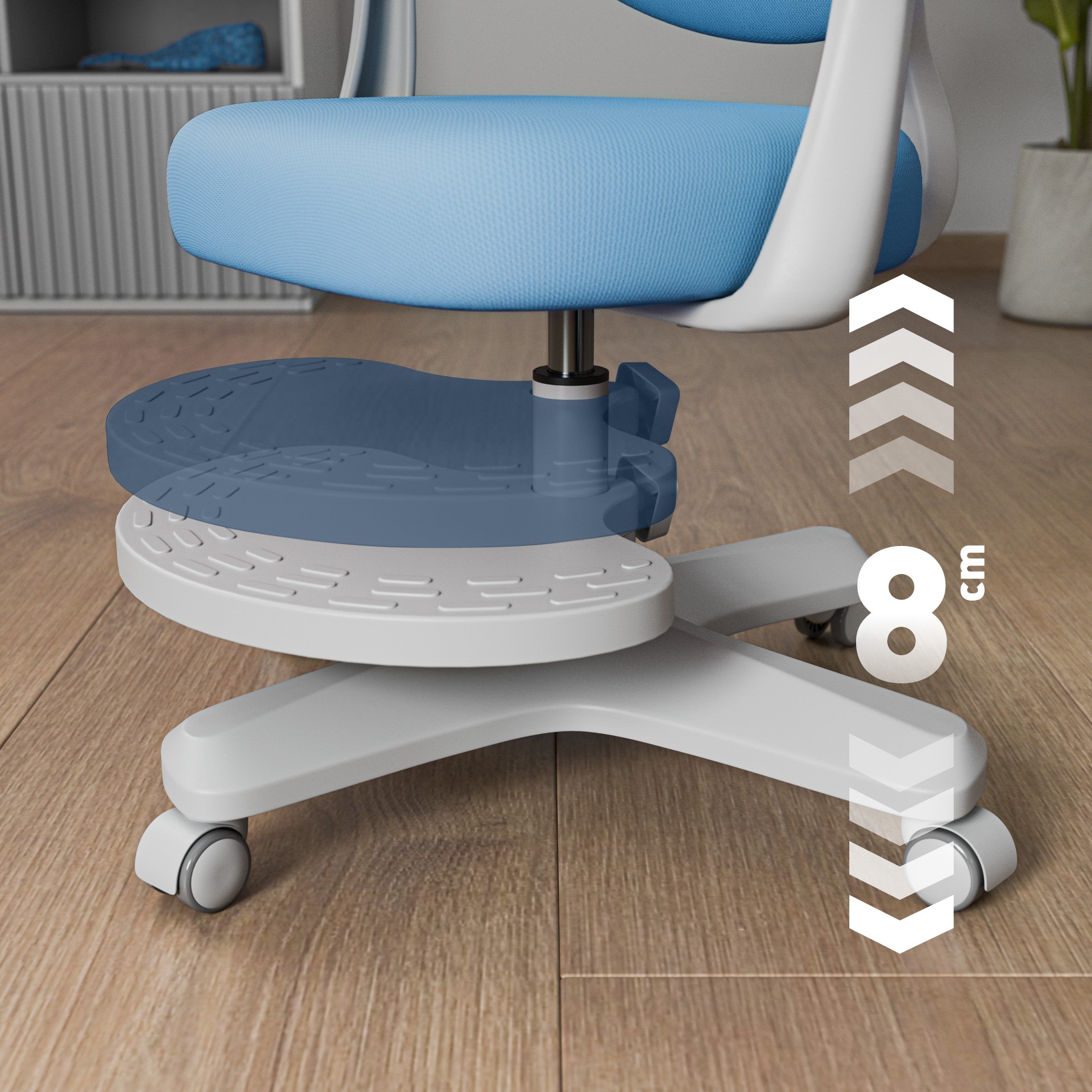 Poltrona ergonomica per bambini Mark Adler Junior 4.6 Blue