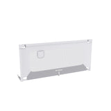 Spondina di sicurezza per letto da 160 cm Tulano Cover 46 Bianco-Grigio