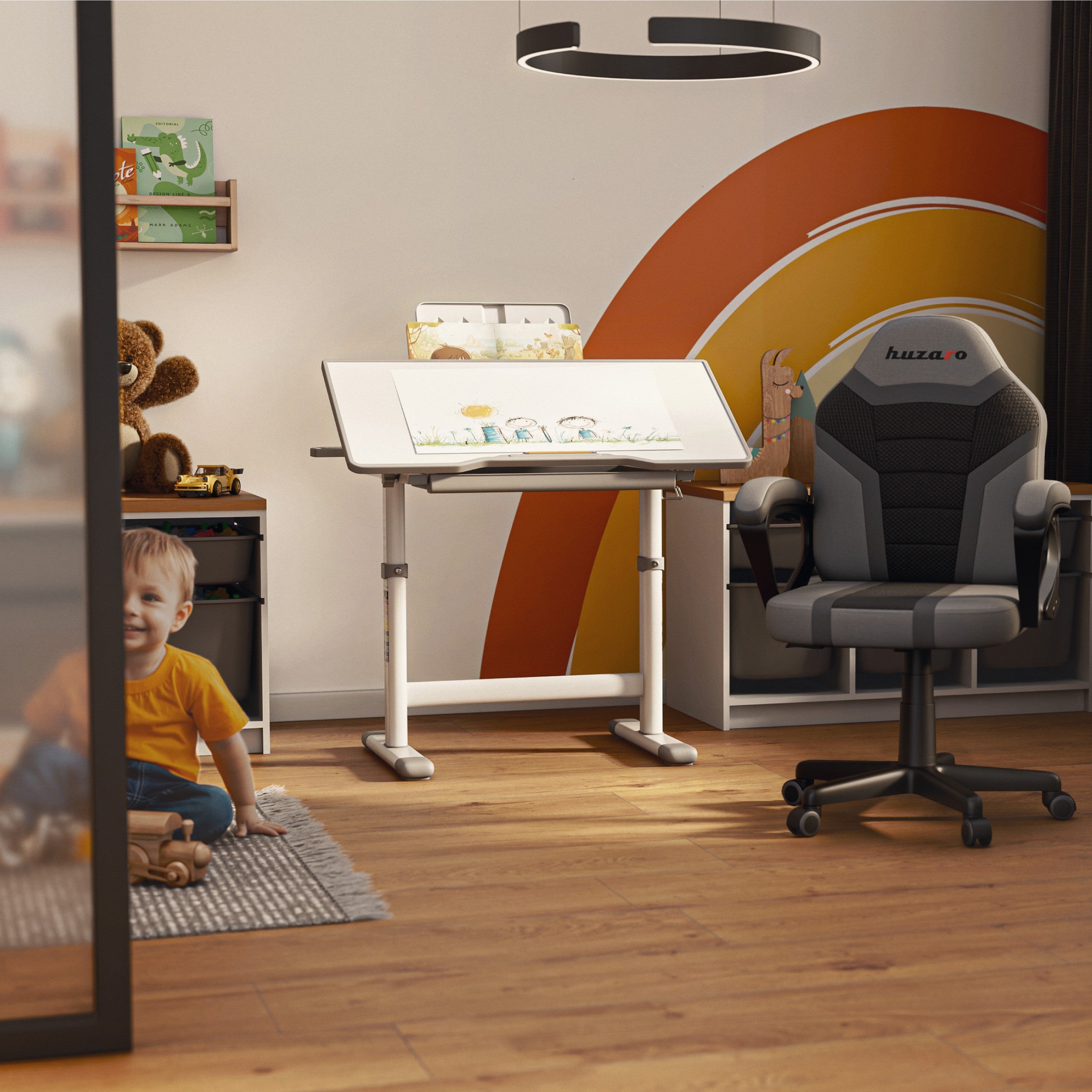 Scrivania ergonomica per bambini Mark Adler Study 3.0 66 cm