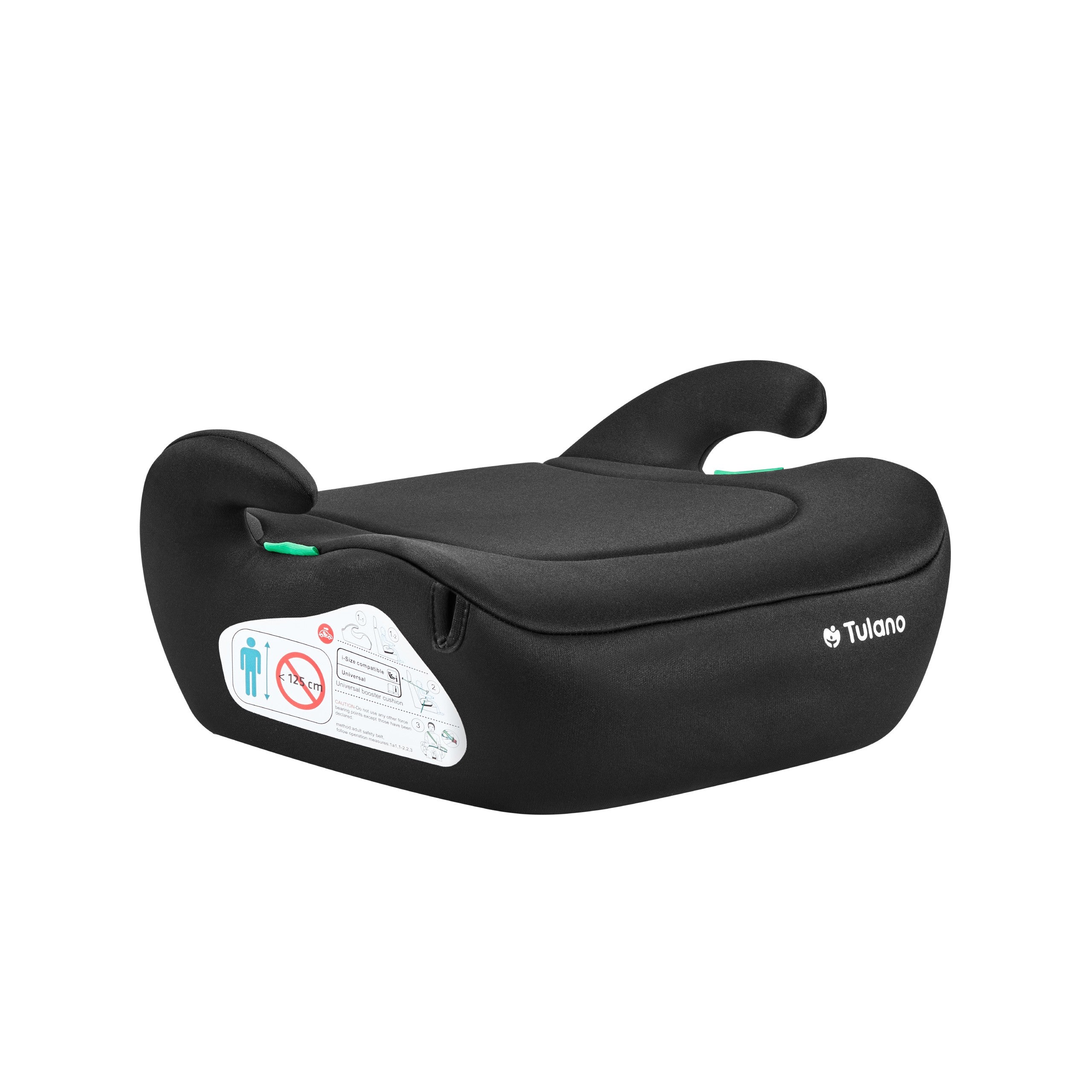 Seggiolino auto con base Tulano Cabby 20 Black 125-150 cm I-Size