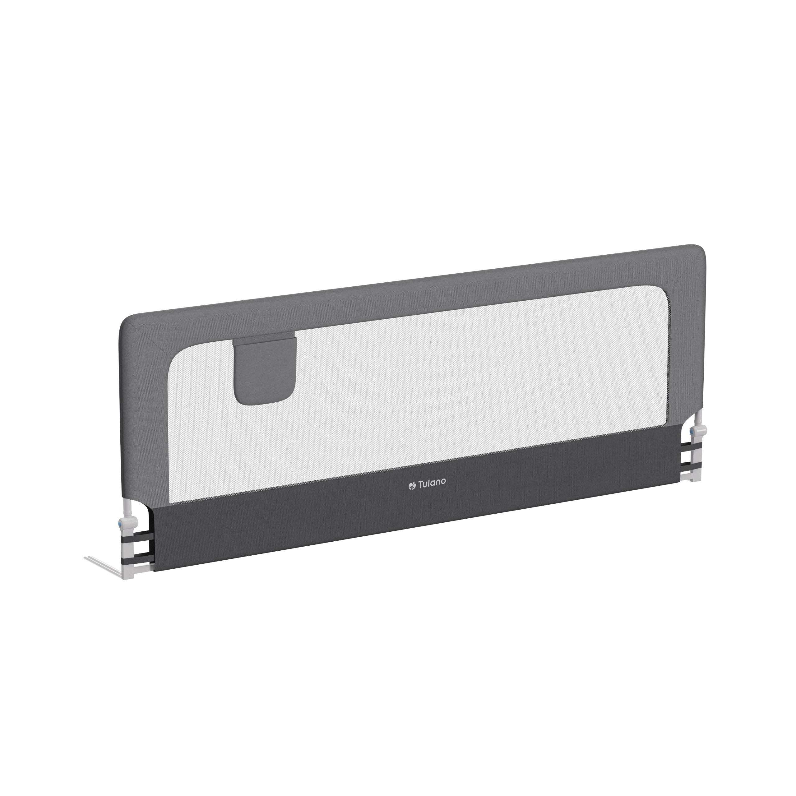 Spondina di sicurezza per letto da 200 cm Tulano Cover 30 Grey