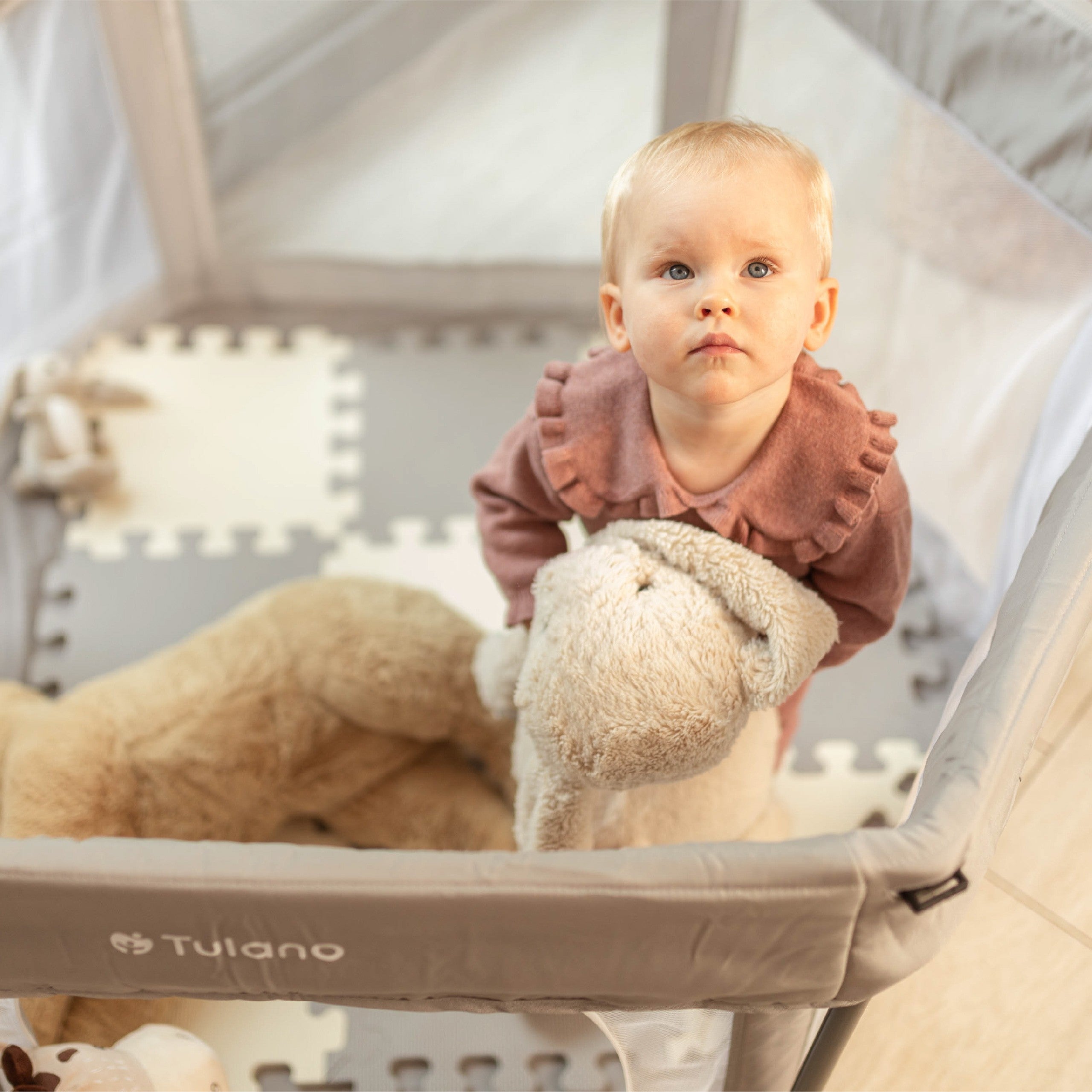 Box pieghevole per bambini Tulano Cozy 30