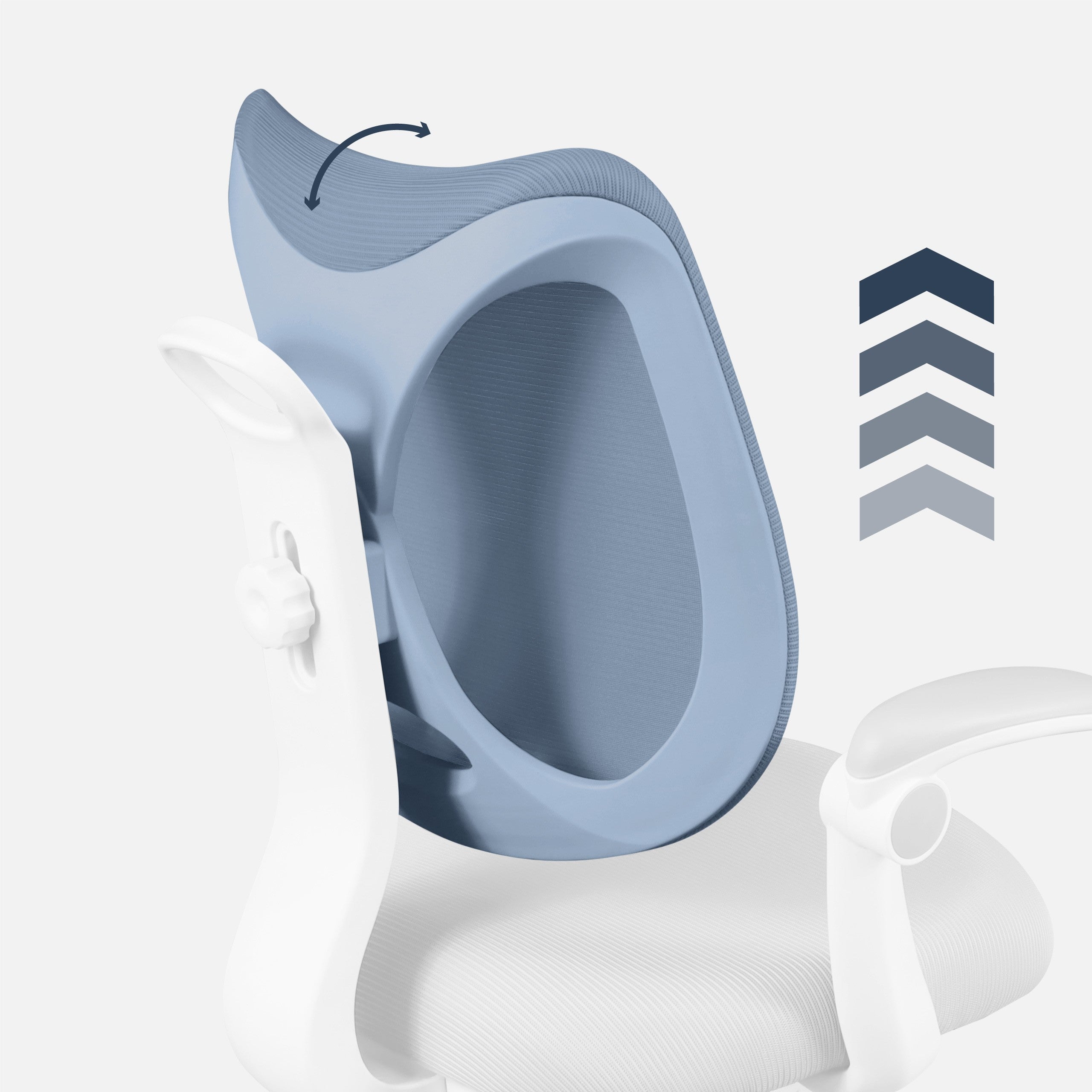 Poltrona ergonomica per bambini Mark Adler Junior 4.6 Grey