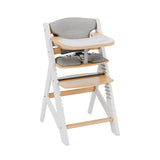 Seggiolone in legno Tulano Morsel 40 White-Natural