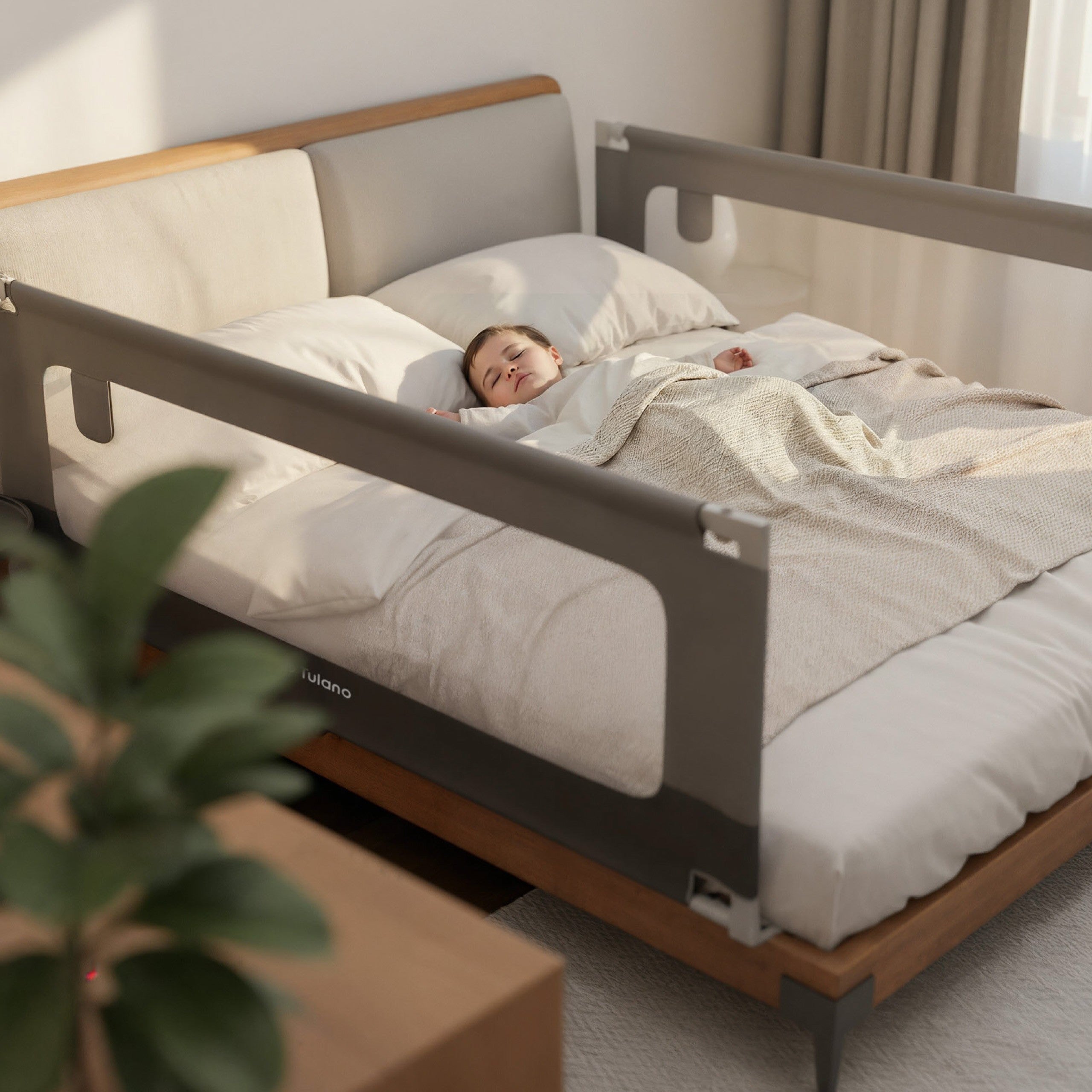 Spondina di sicurezza per letto da 140 cm Tulano Cover 44