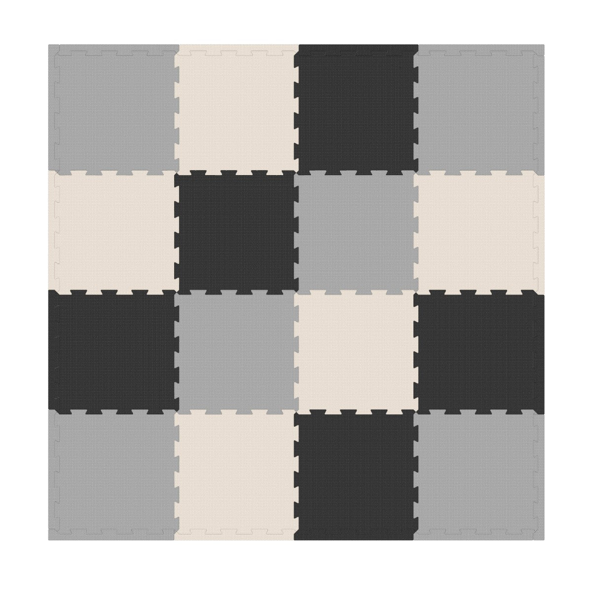 Tappetino puzzle in schiuma, 16 pezzi, TULANO Gioco 16