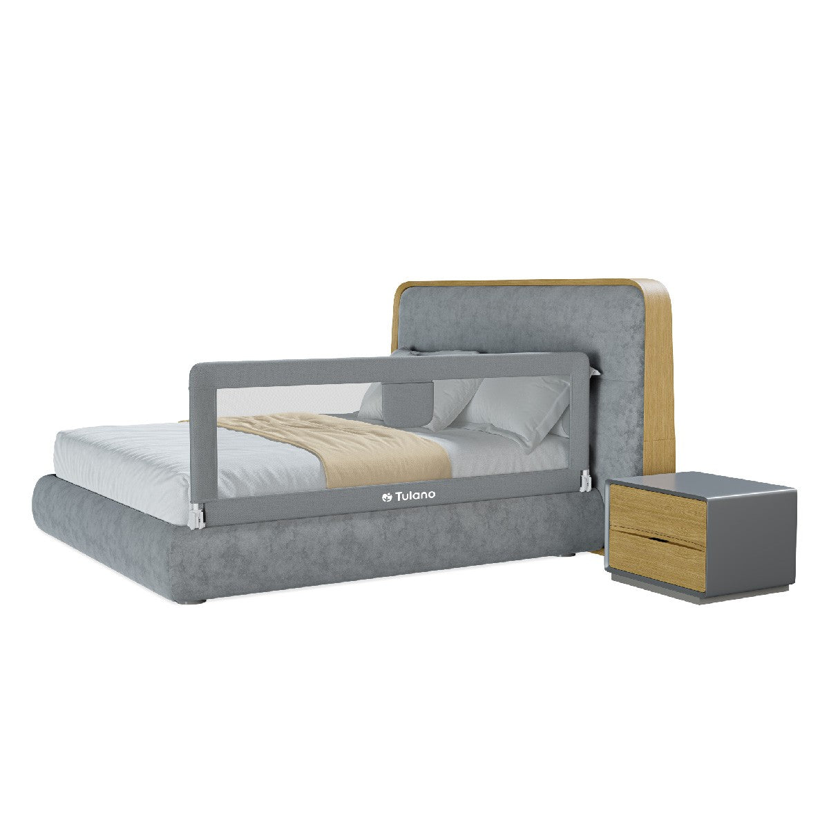 Spondina di sicurezza per letto da 200 cm Tulano Cover 20