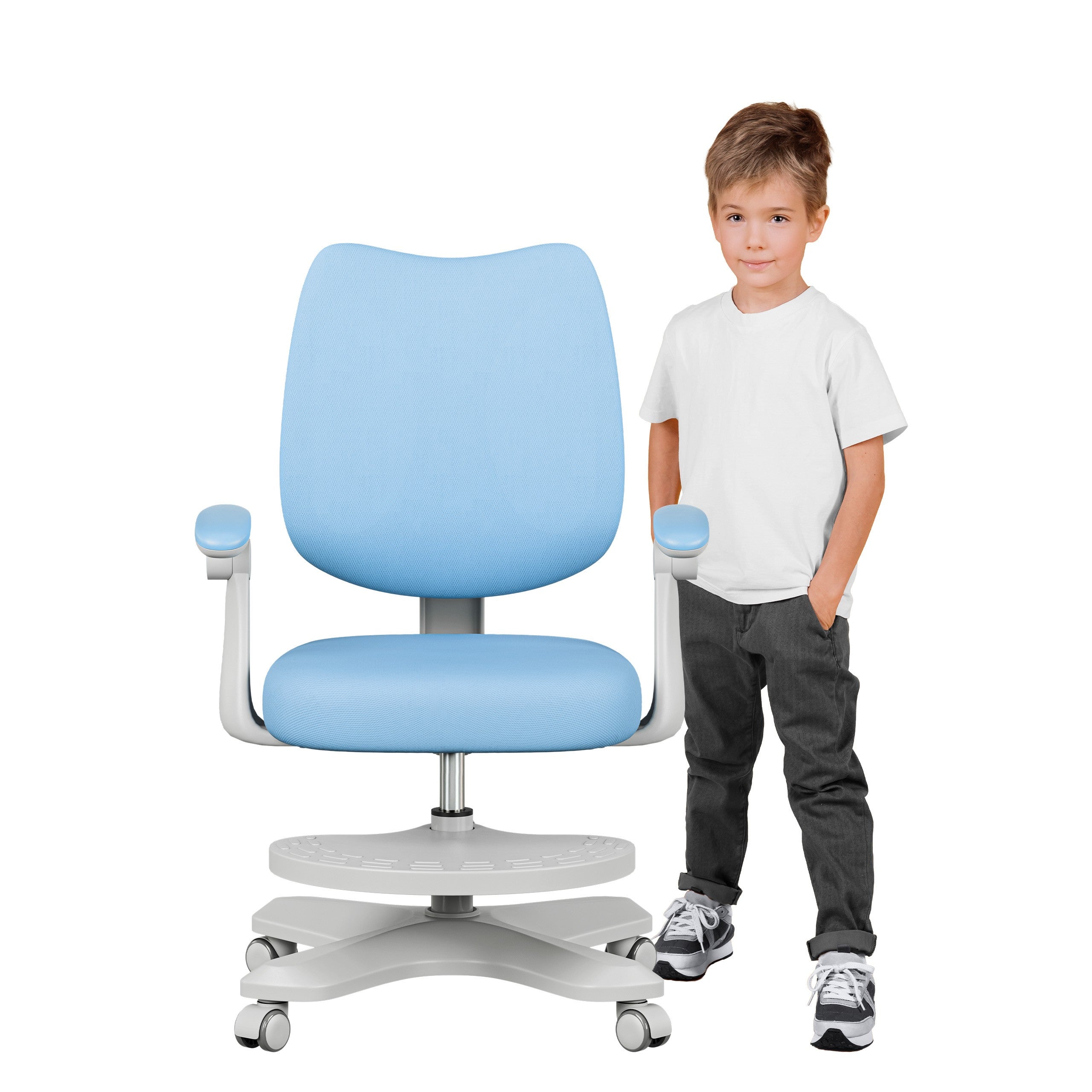 Poltrona ergonomica per bambini Mark Adler Junior 4.6 Blue