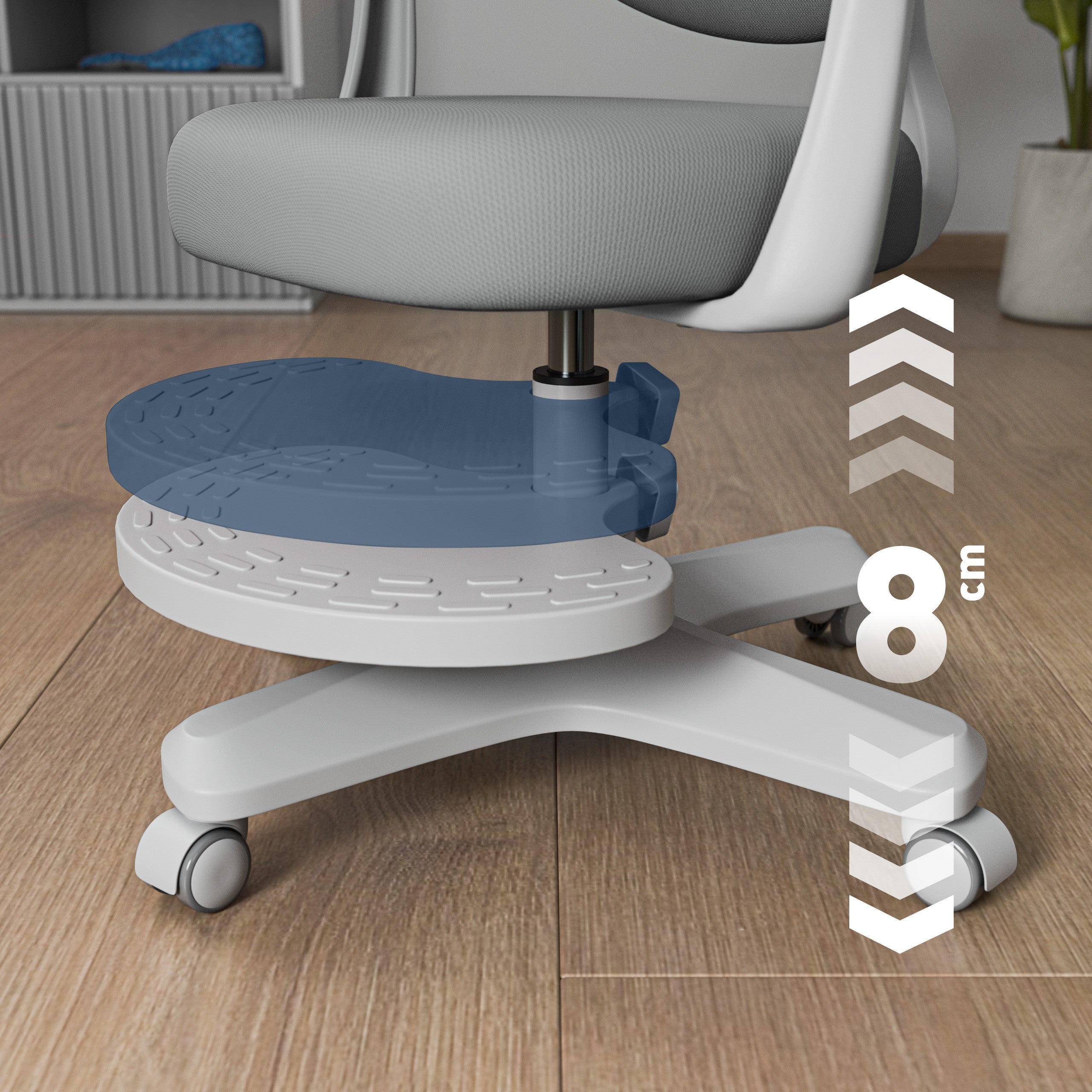Poltrona ergonomica per bambini Mark Adler Junior 4.6 Grey