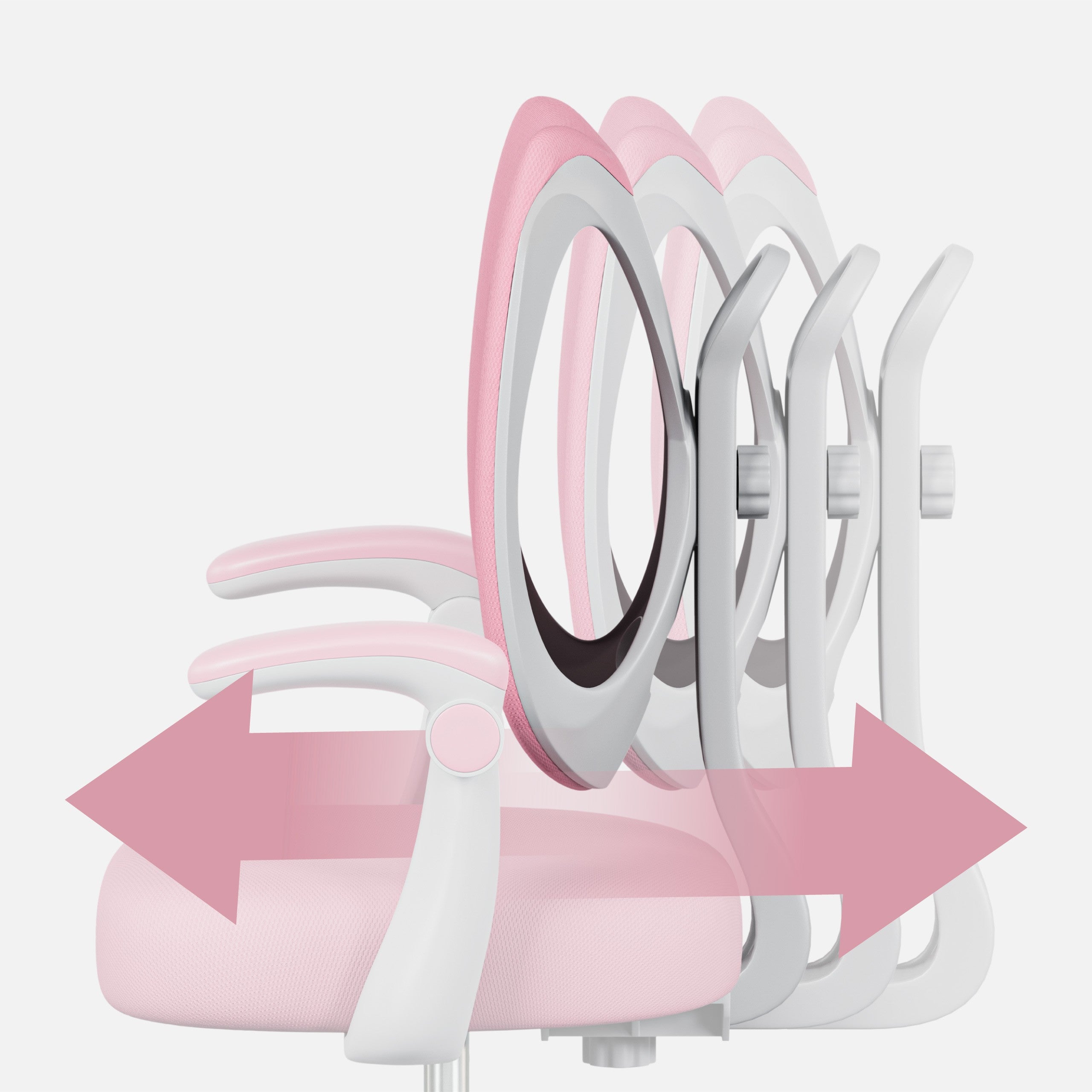 Poltrona ergonomica per bambini Mark Adler Junior 4.6 Pink