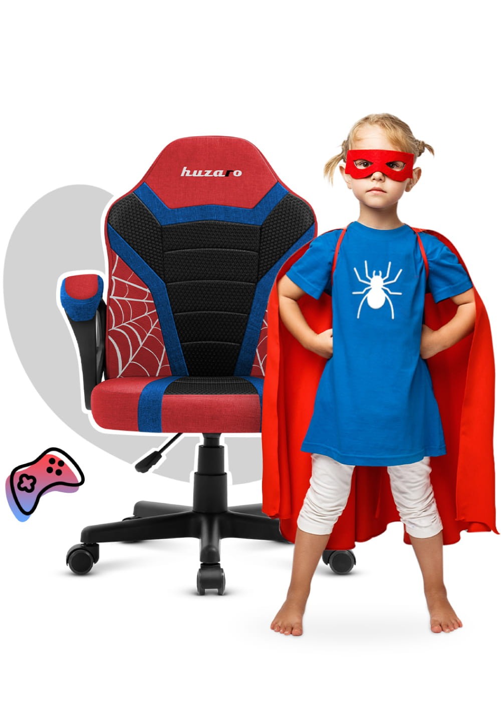 Poltrona da gaming per bambini Huzaro Ranger 1.0 Spider Mesh