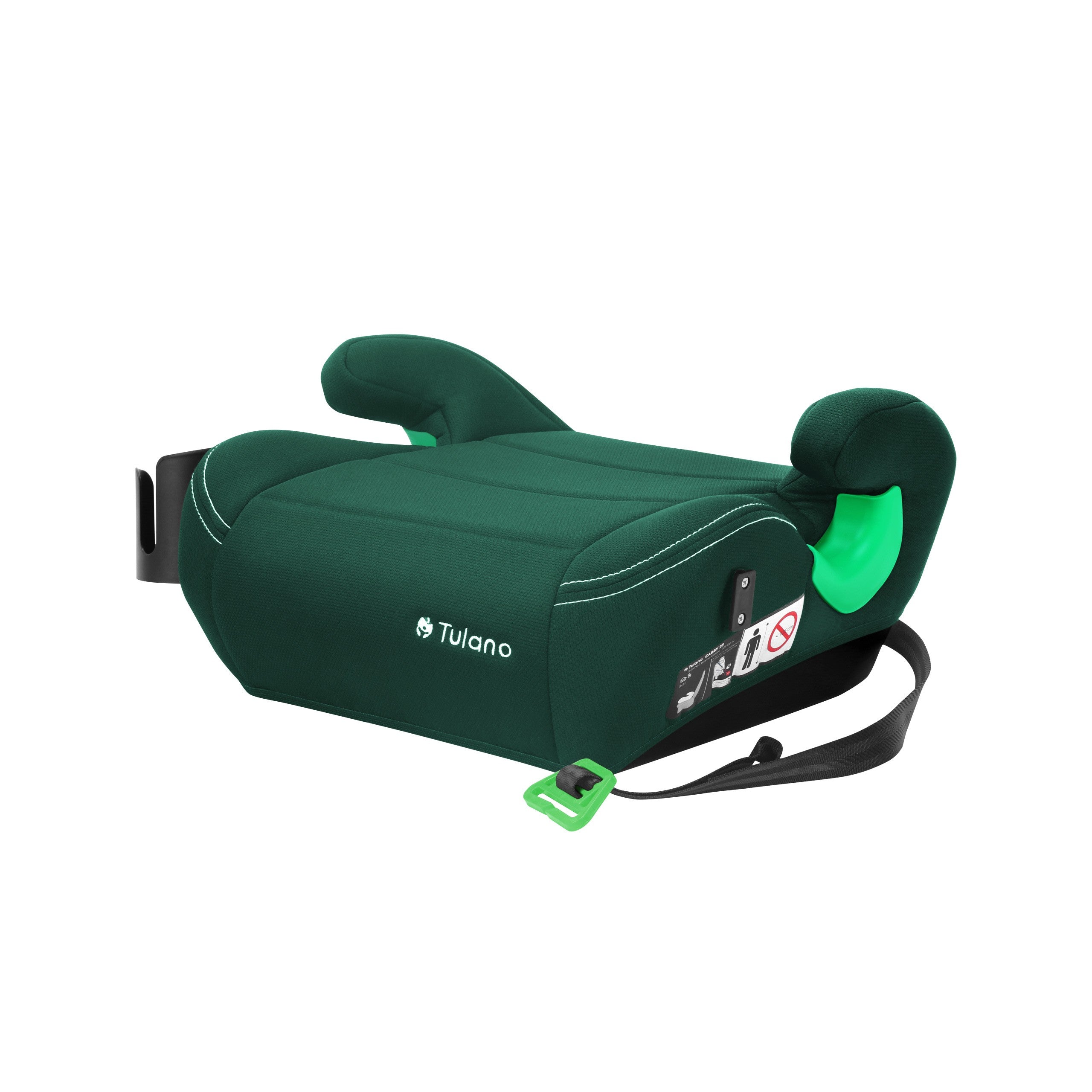 Seggiolino auto con base Tulano Cabby 25 Green 125-150 cm I-Size
