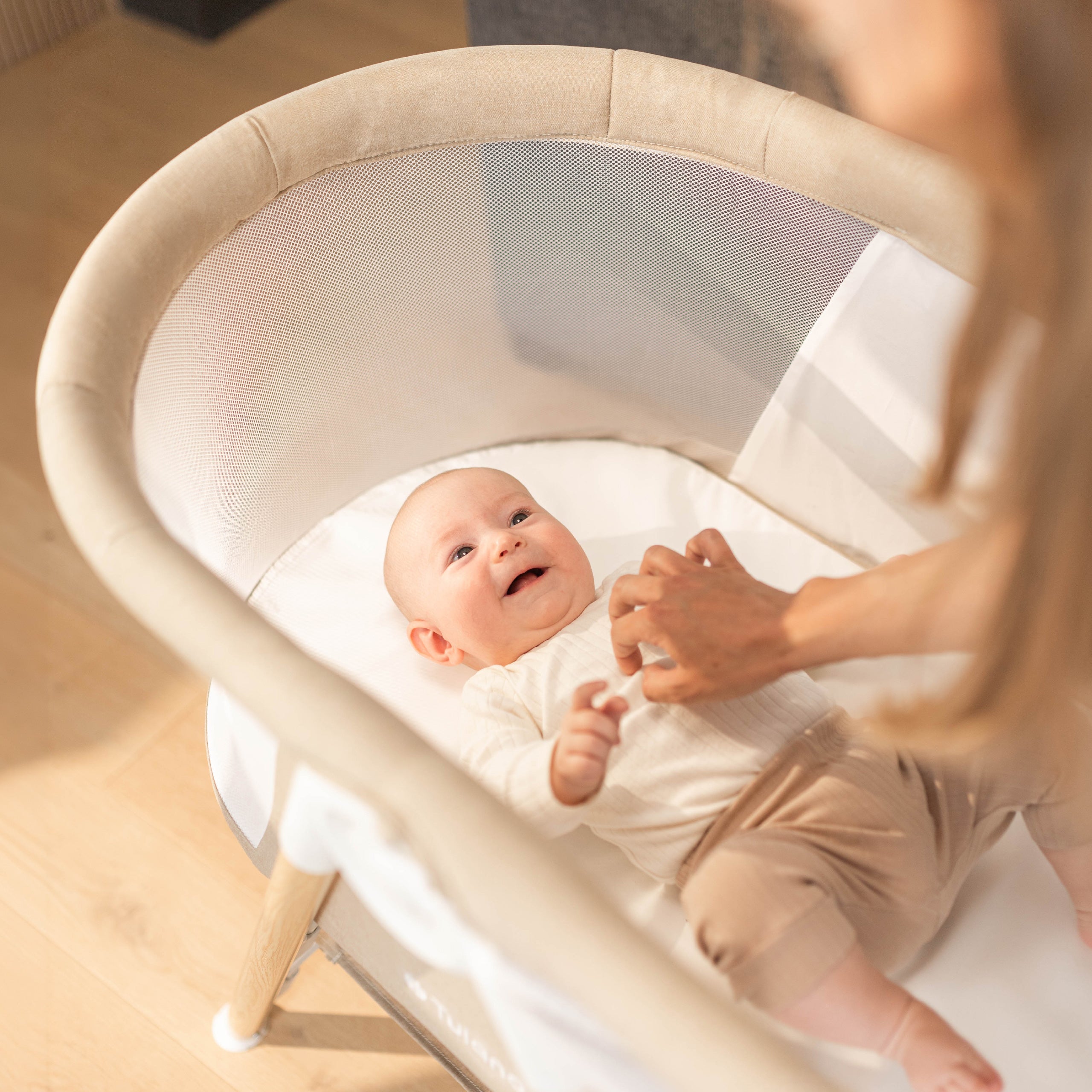 Lettino da viaggio per bambini Tulano Dream 20 Beige