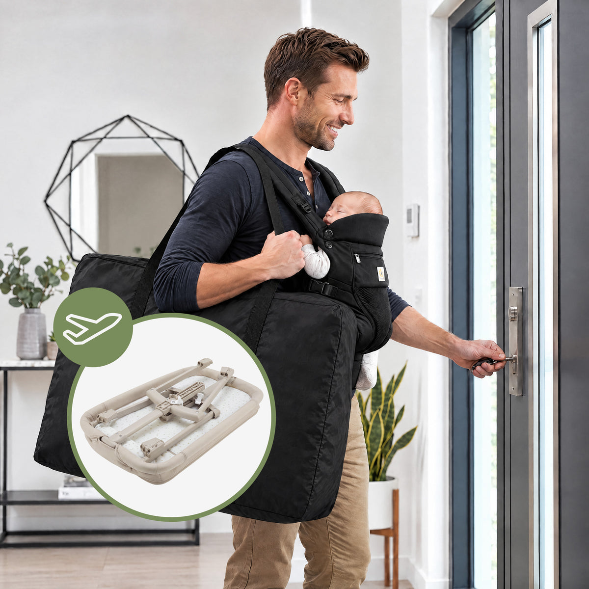 Culla co-sleeping e lettino da viaggio 4in1 Tulano Dream 55 Beige