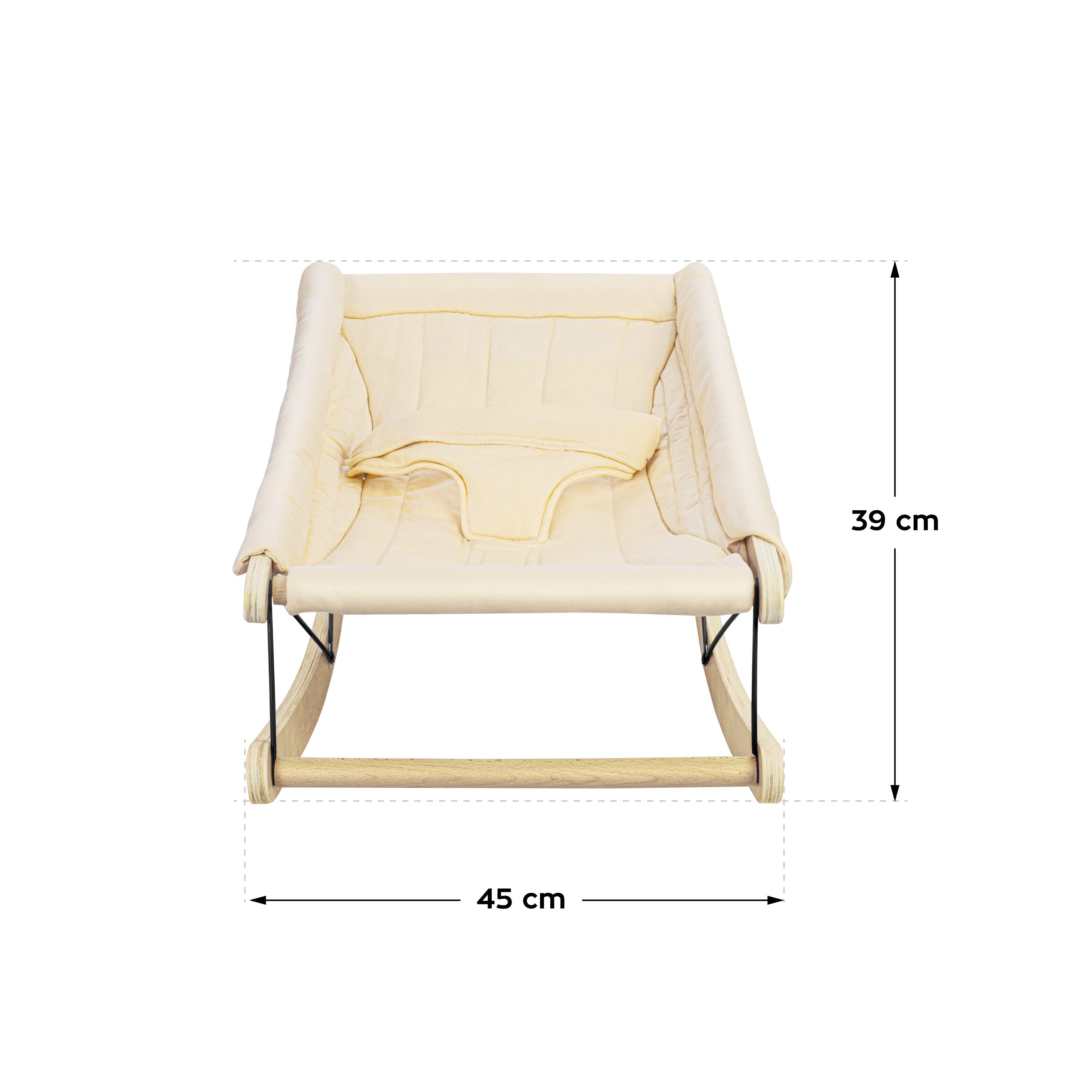 Sdraietta 2 in 1 Tulano Moon 45 Beige