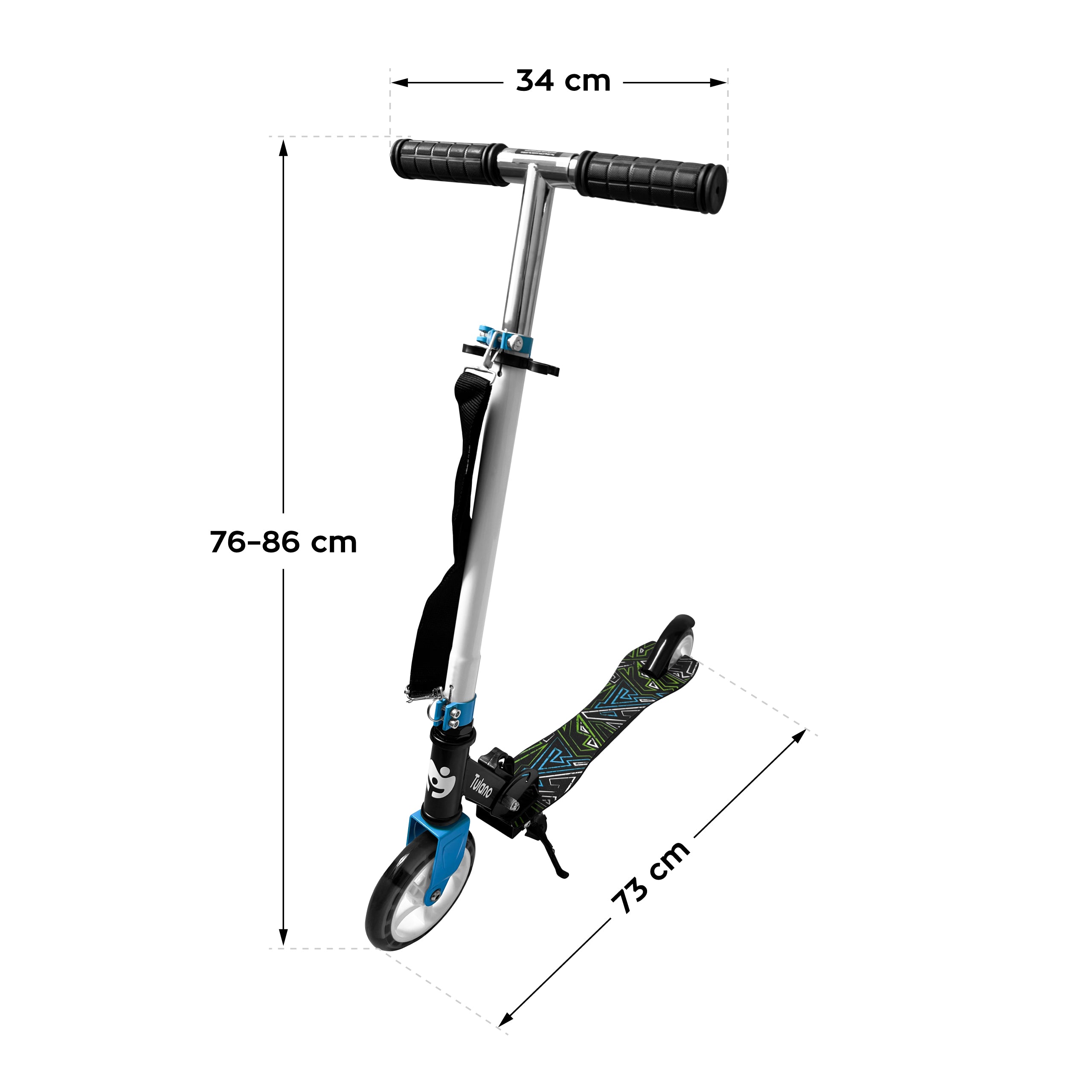 Monopattino LED Tulano Rookie 40 bianco
