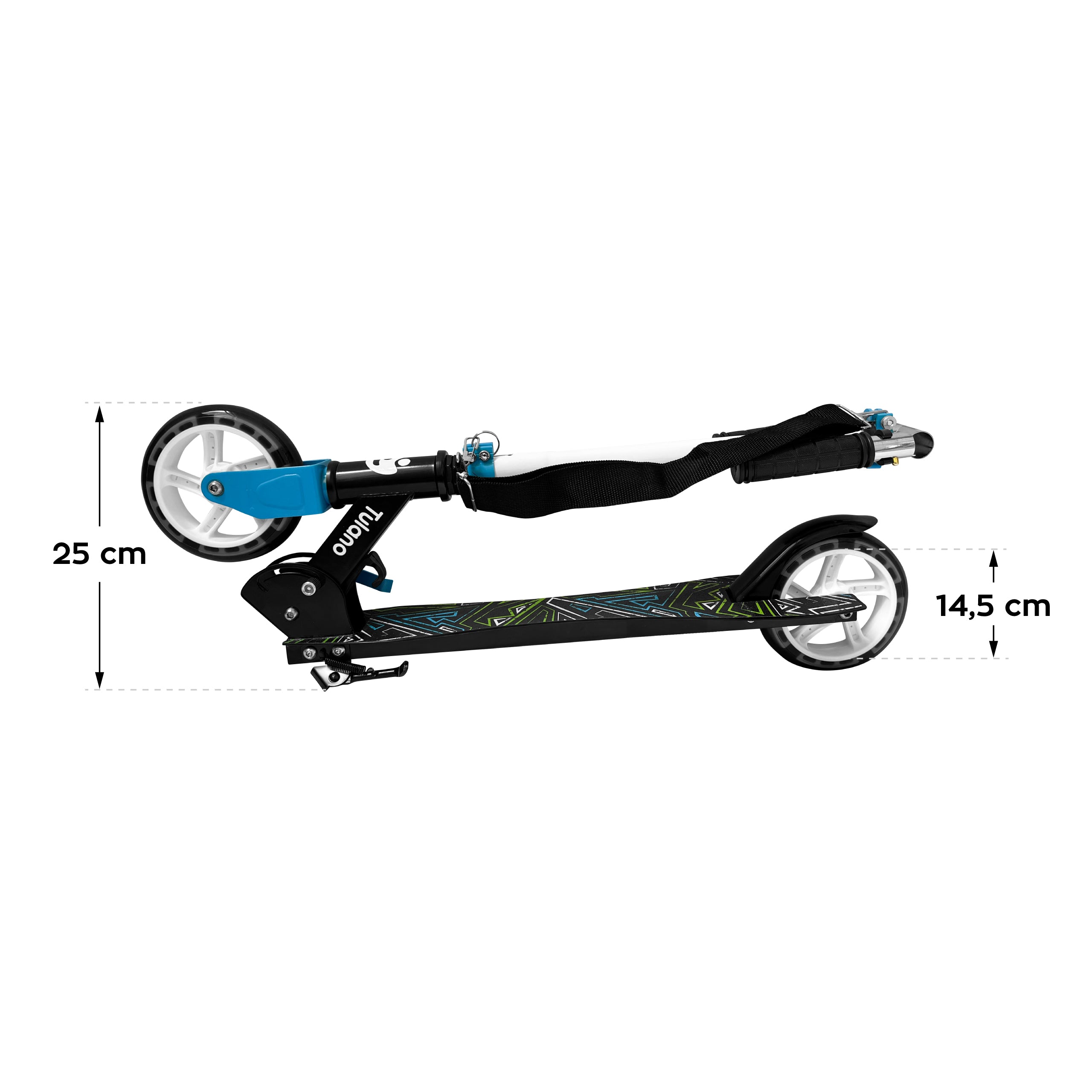 Monopattino LED Tulano Rookie 40 bianco