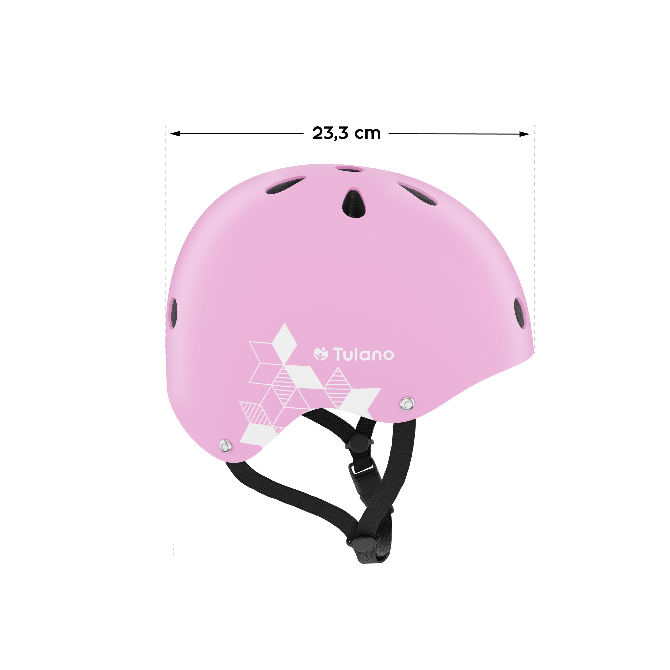 Casco per bambini Tulano Turtle 35 Pink