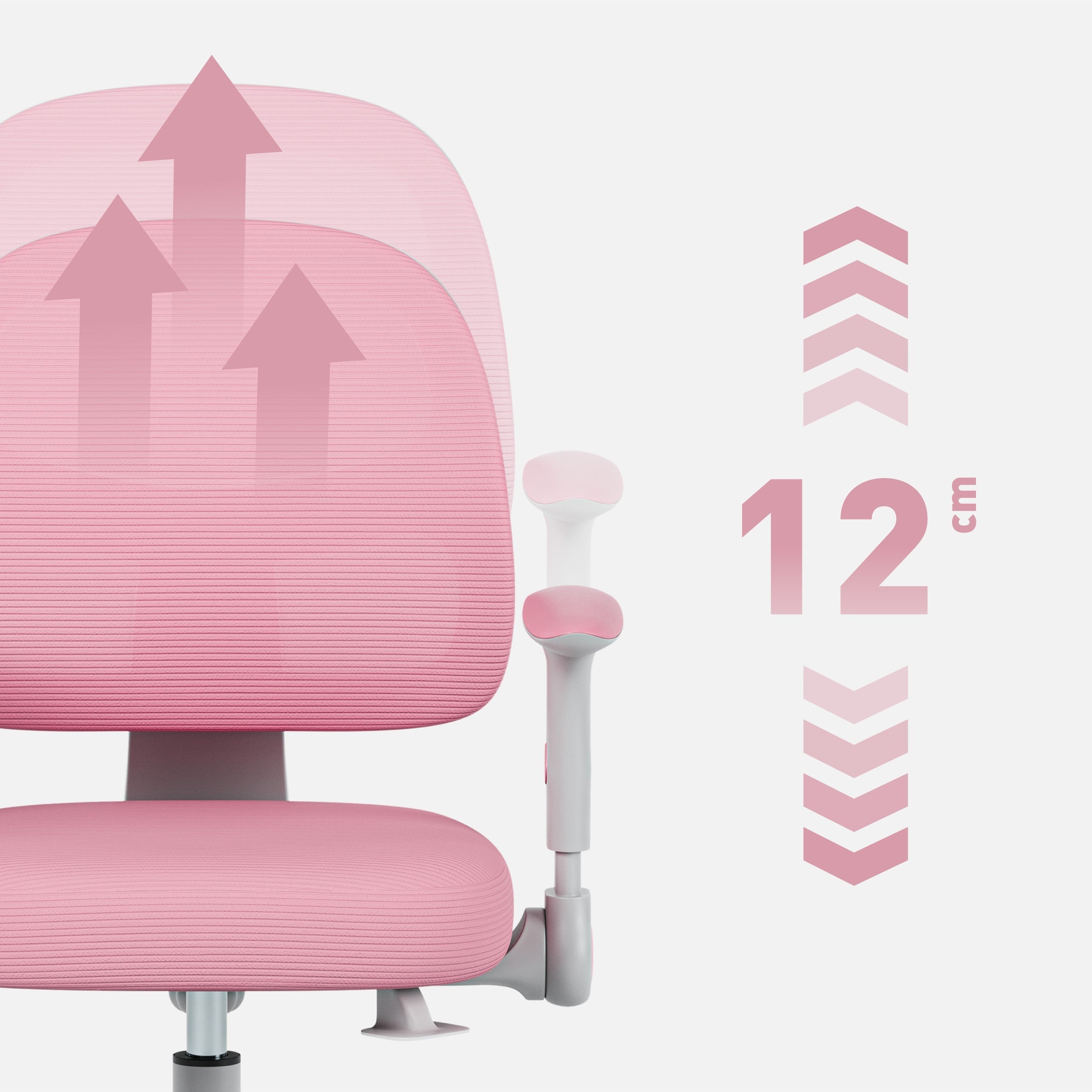 OUTLET Poltrona regolabile per bambini Mark Adler Junior 5.0 Pink