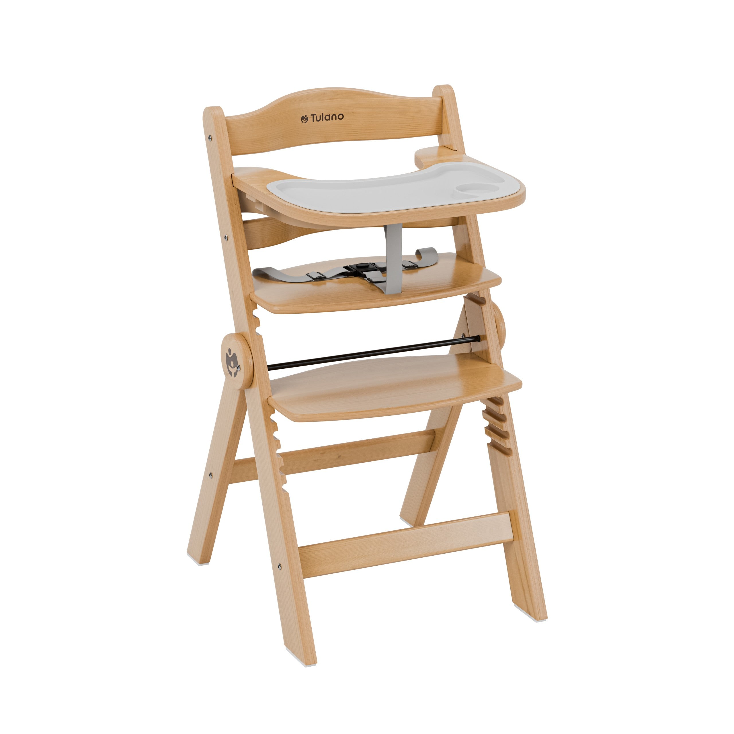 Seggiolone in legno Tulano Morsel 45 Natural