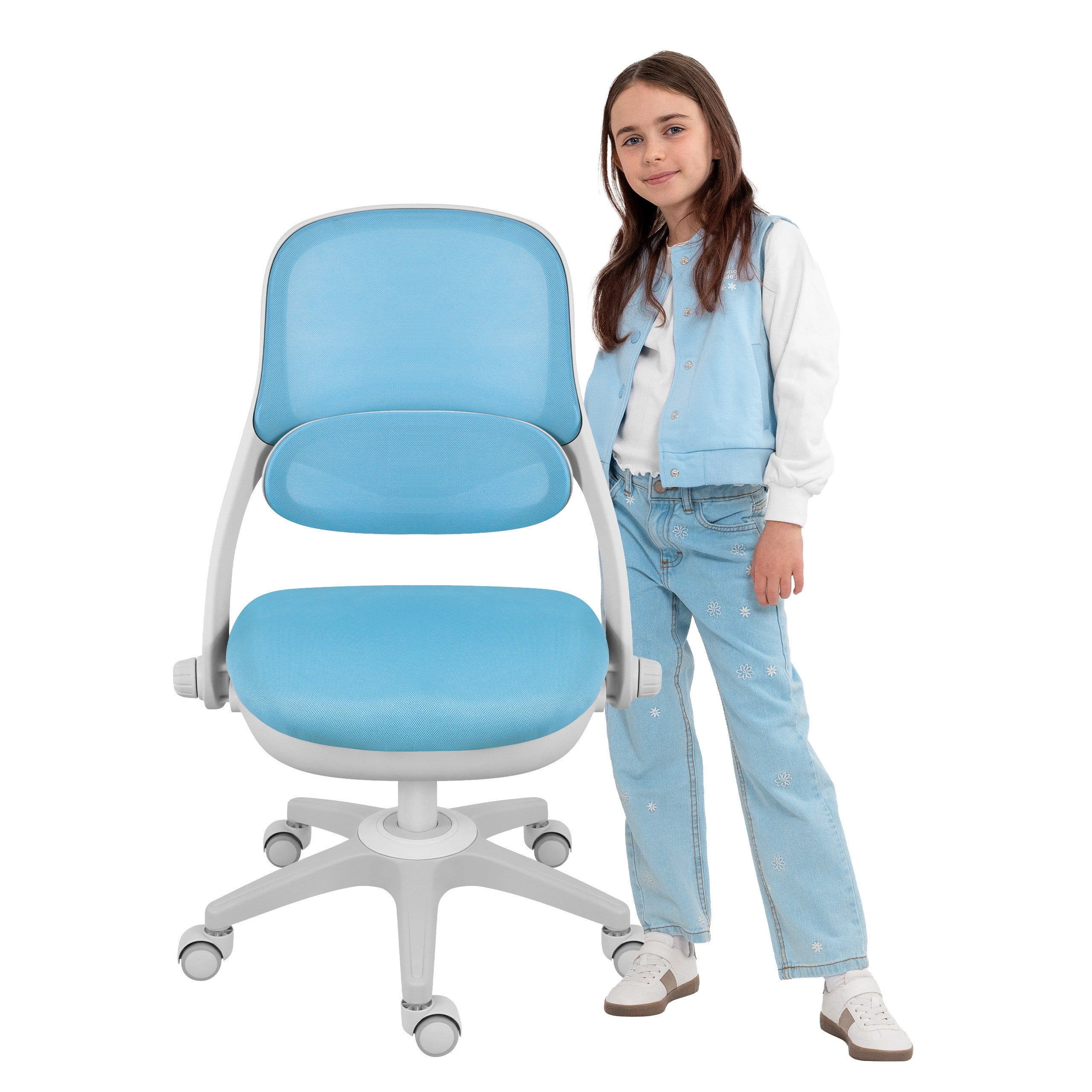 Poltrona girevole per bambini Mark Adler Junior 4.7 Blue