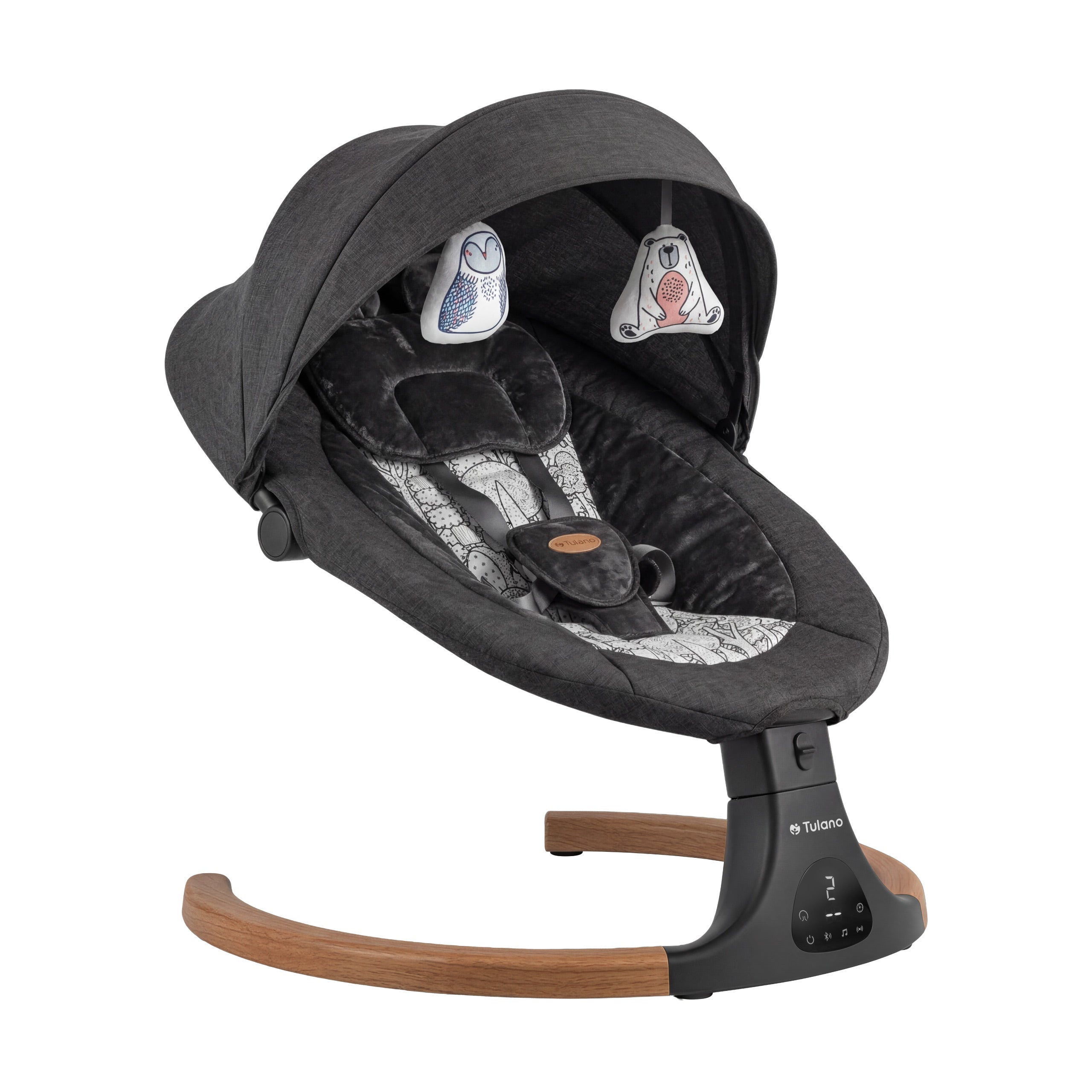 Sedia a dondolo elettronica Tulano Astrid 35 Graphite