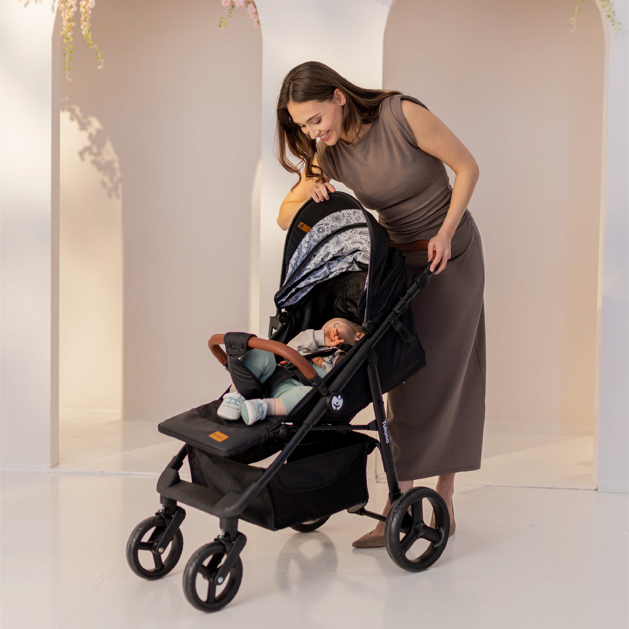 Passeggino con copertina Tulano Avignon 35 Black