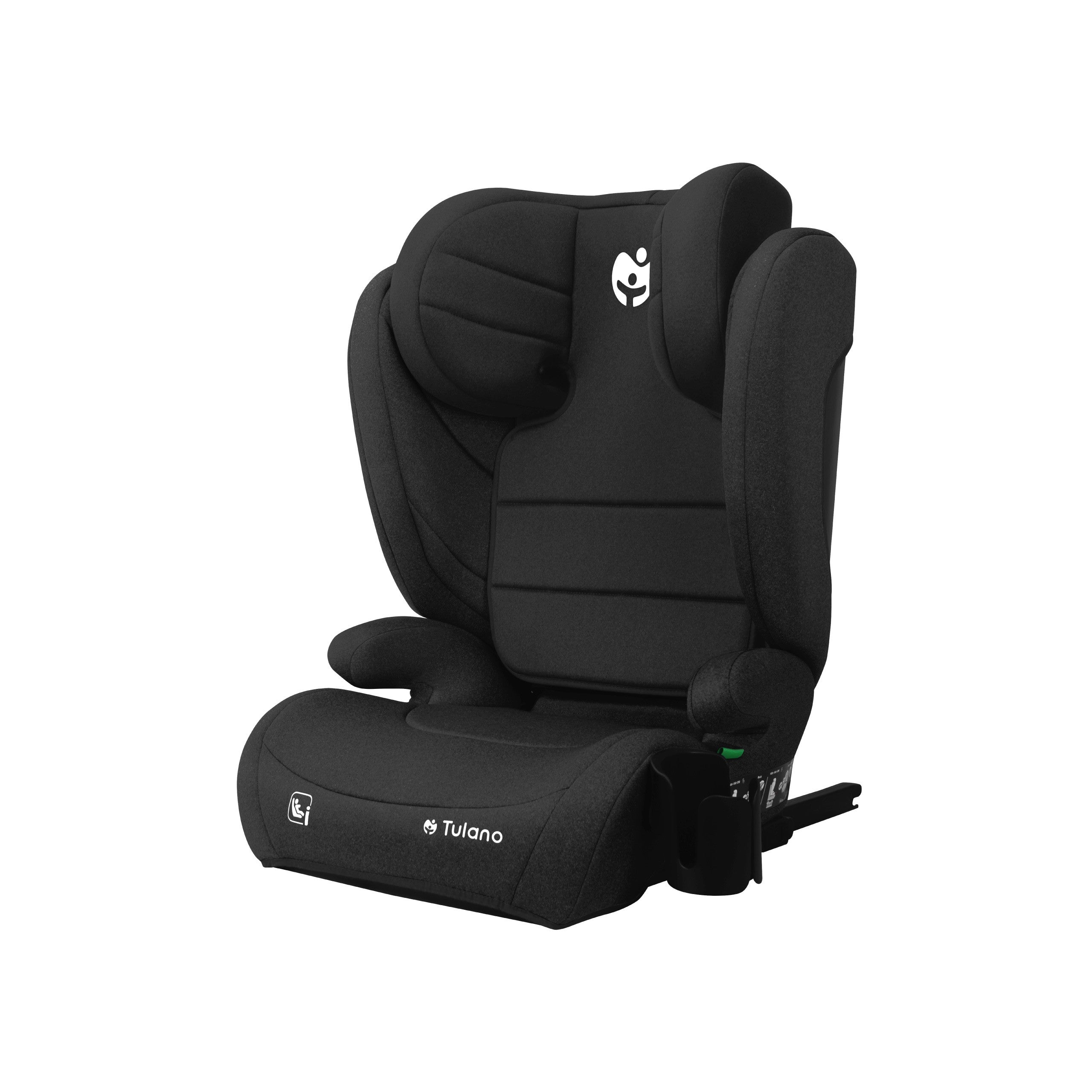 Seggiolino auto Tulano Joy 35 Black ISOFIX 100-150 cm I-Size