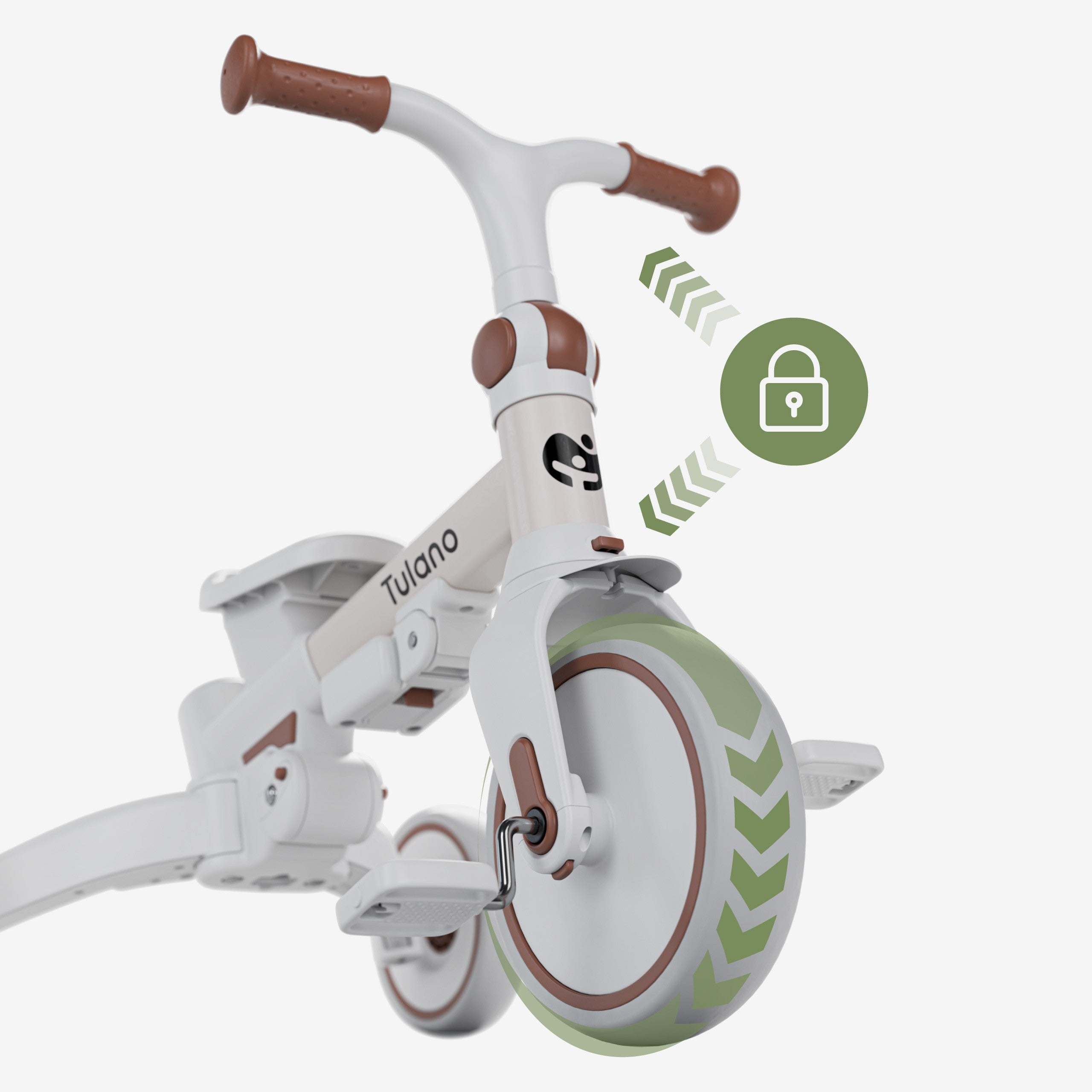 Triciclo Tulano 4 in 1 Noah 35 Grey