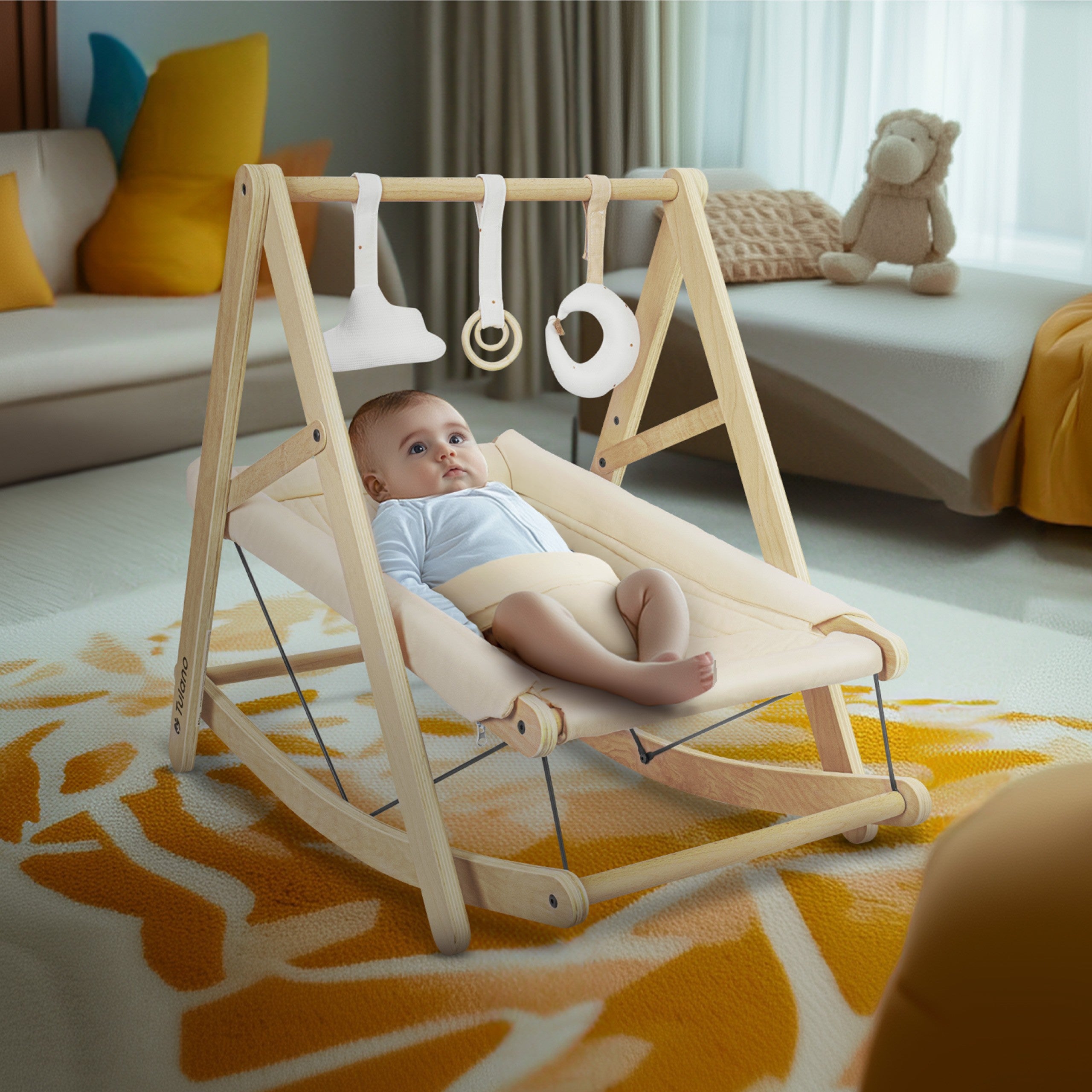 Sdraietta 2 in 1 Tulano Moon 45 Beige