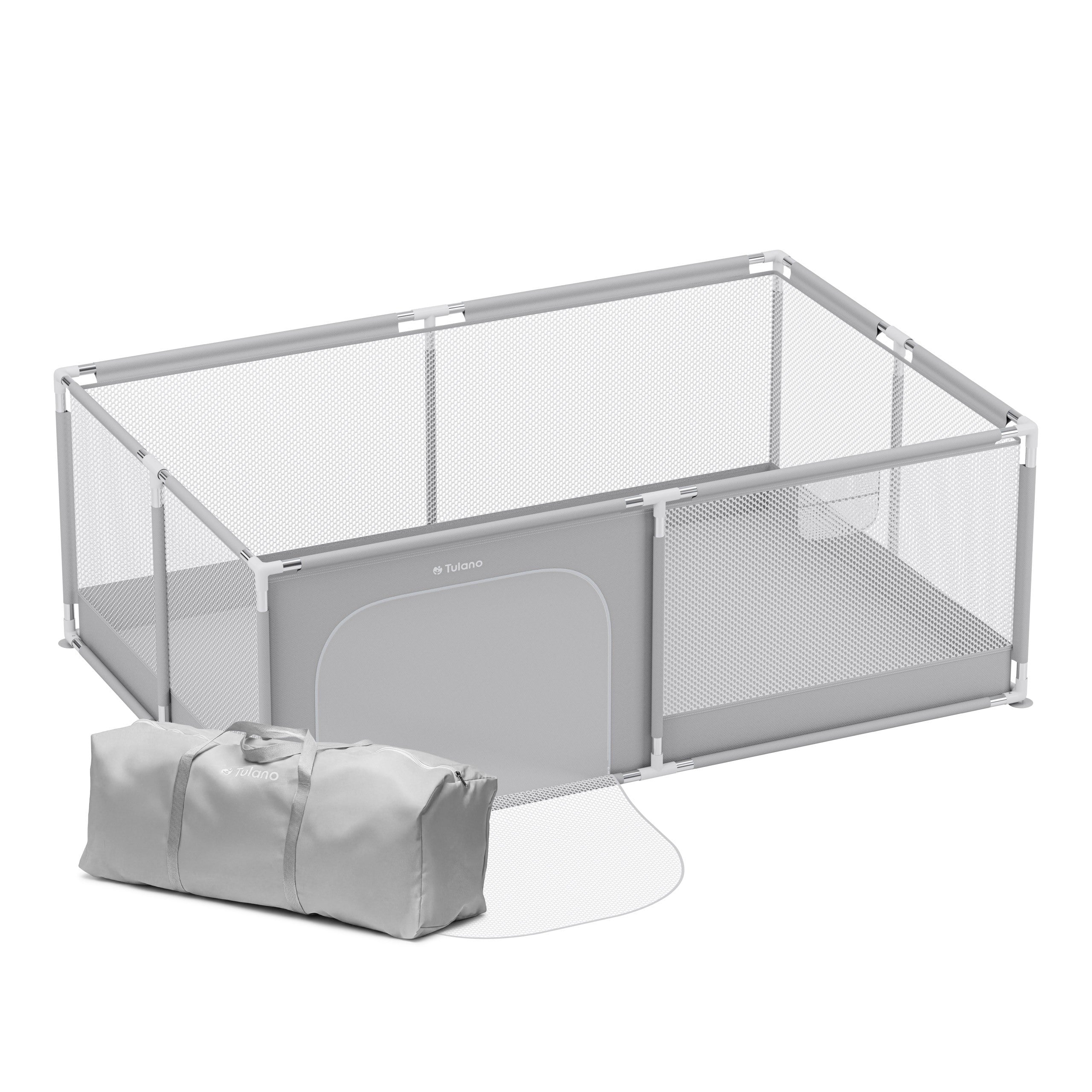 Box per bambini Tulano Cozy 22 Grey - 180 cm