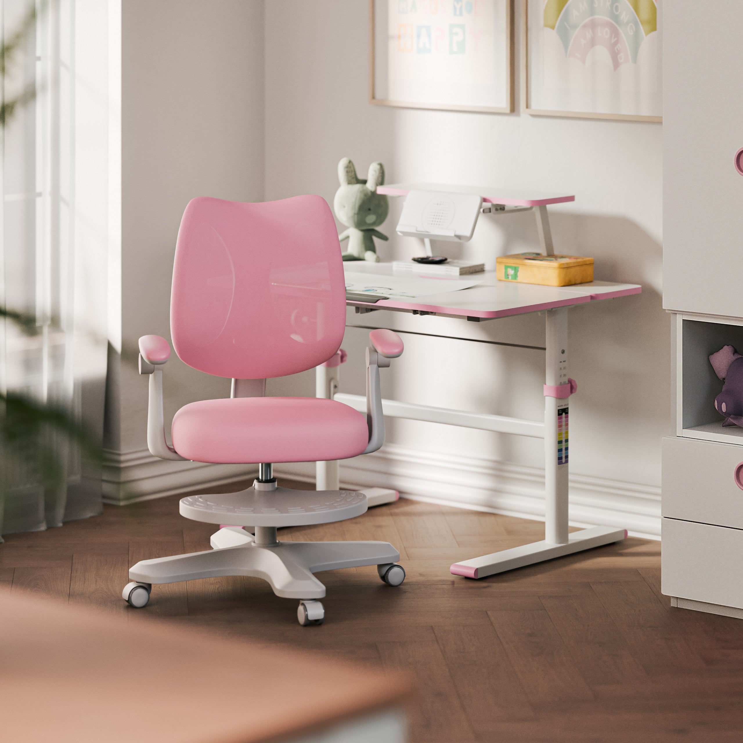 Poltrona ergonomica per bambini Mark Adler Junior 4.6 Pink