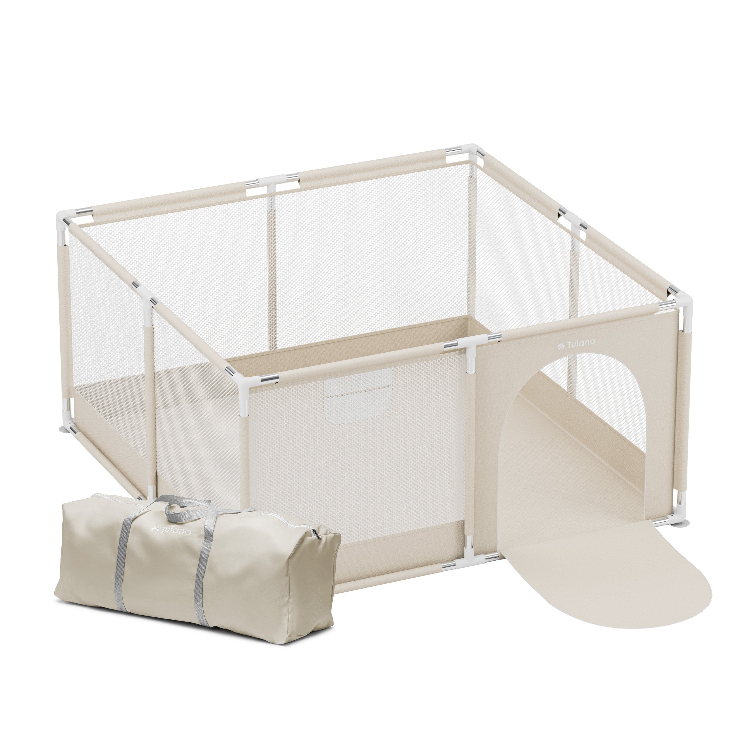 Box per bambini Tulano Cozy 20 Beige - 130 cm