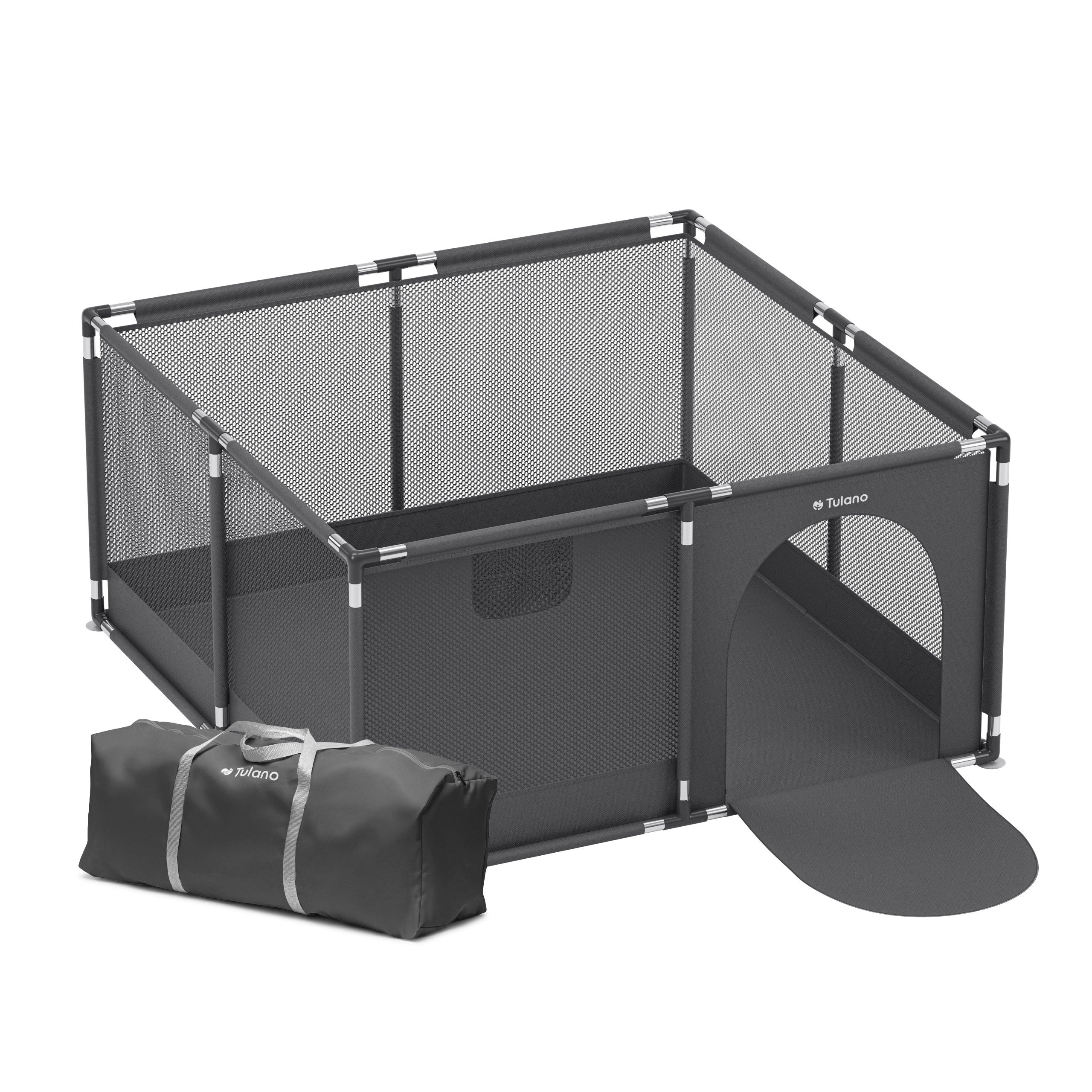 Box per bambini Tulano Cozy 20 Graphite - 130 cm