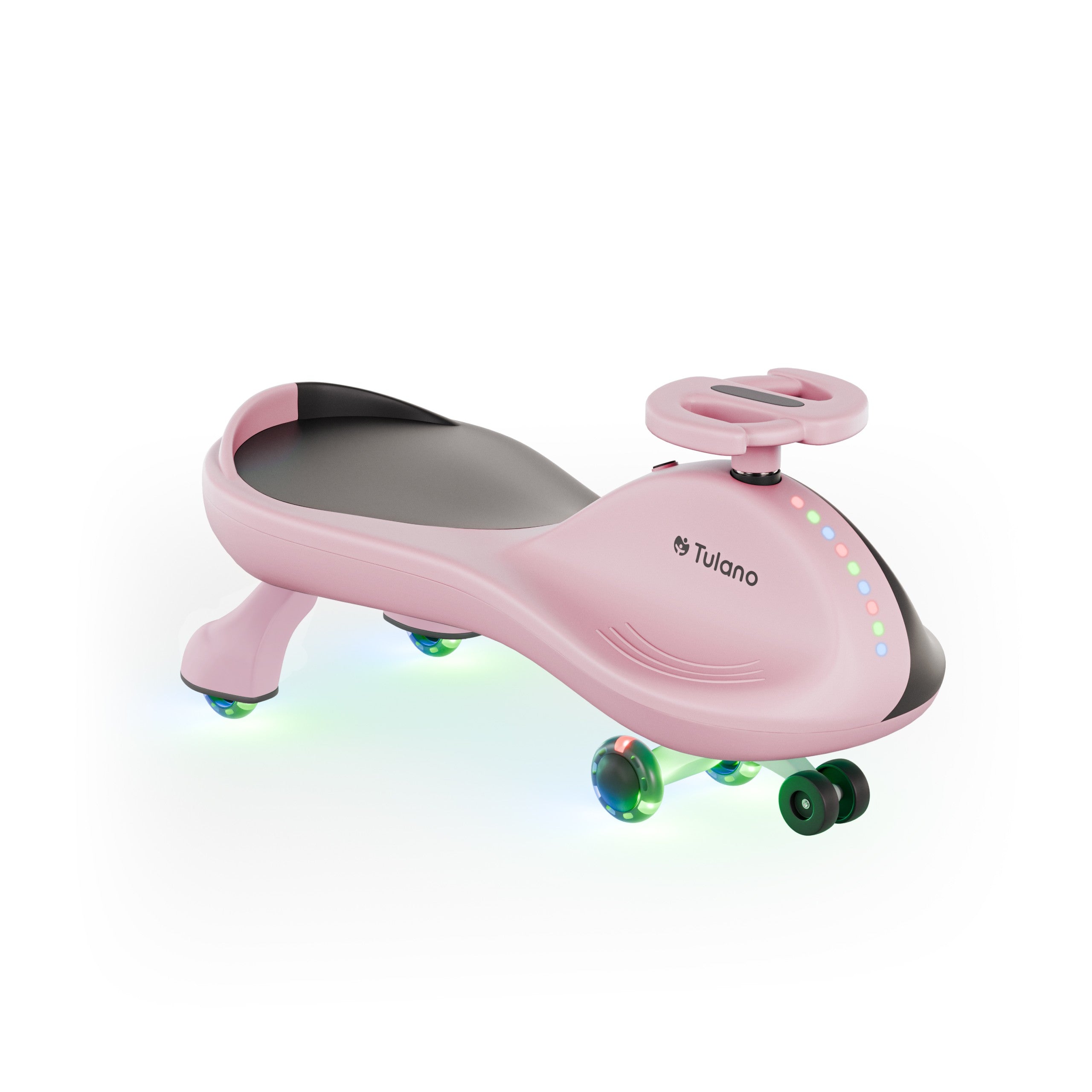Carretto a gravità per bambini con luci LED Tulano Focus 35 Pink