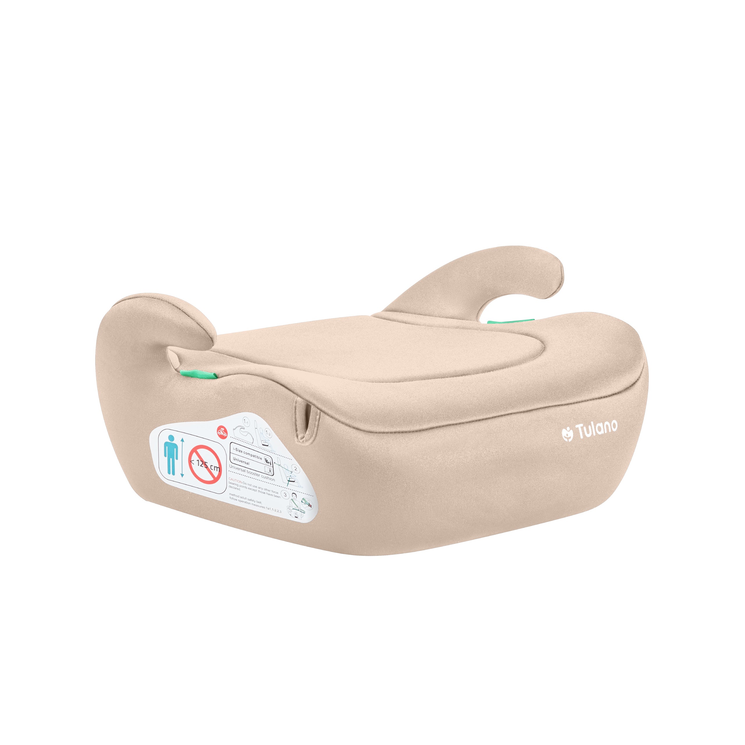 Seggiolino auto con base Tulano Cabby 20 Beige 125-150 cm I-Size