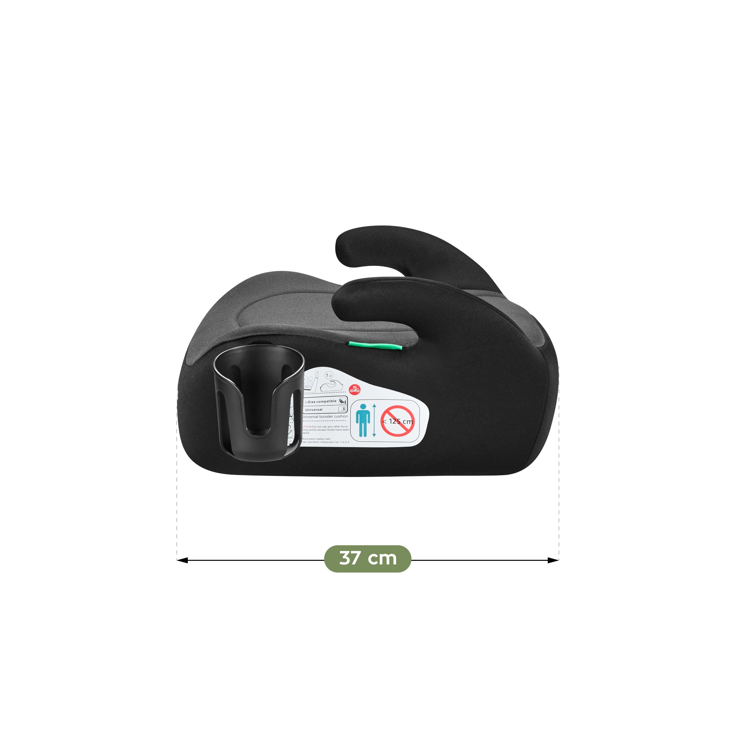 Seggiolino auto con base Tulano Cabby 20 Grey 125-150 cm I-Size