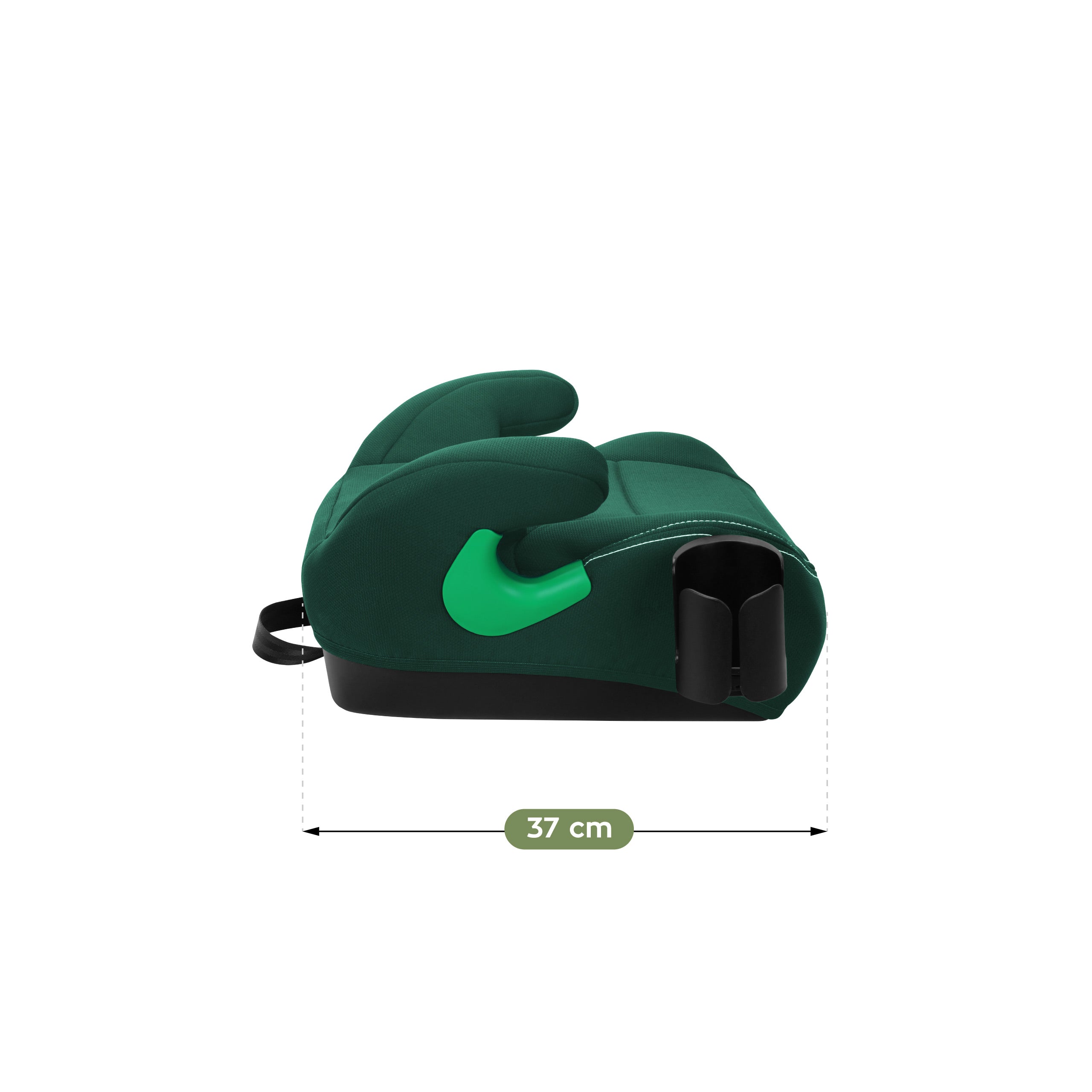 Seggiolino auto con base Tulano Cabby 25 Green 125-150 cm I-Size