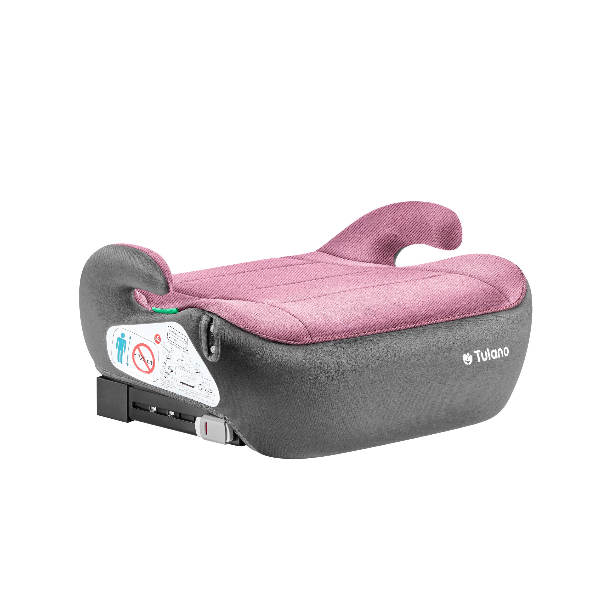 Seggiolino auto con base Tulano Cabby 30 Rosa-Grigio