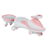 Carretto a gravità per bambini con luci LED Tulano Focus 55 Pink