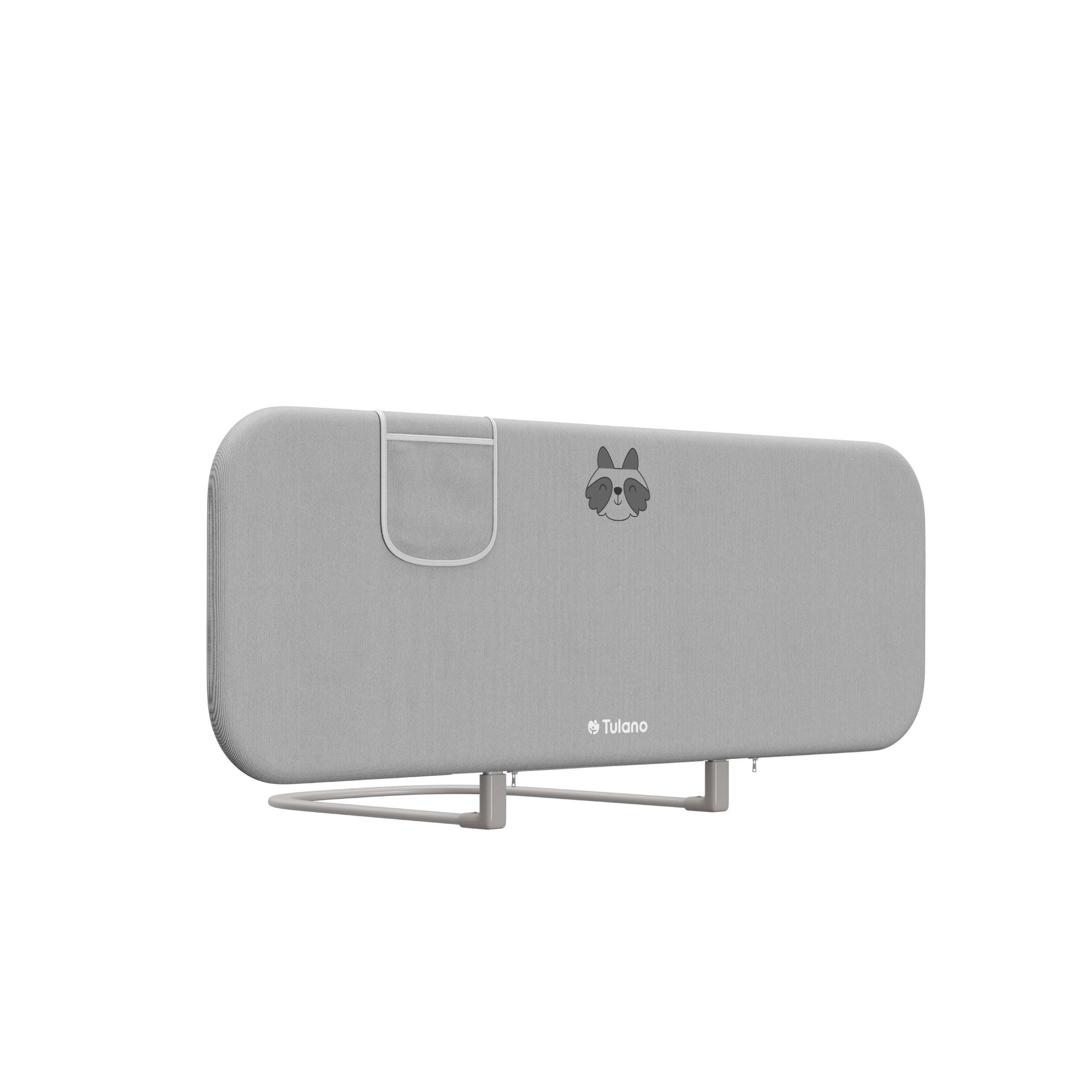 Barierka ochronna na łóżko 120cm Cover 50 Grey