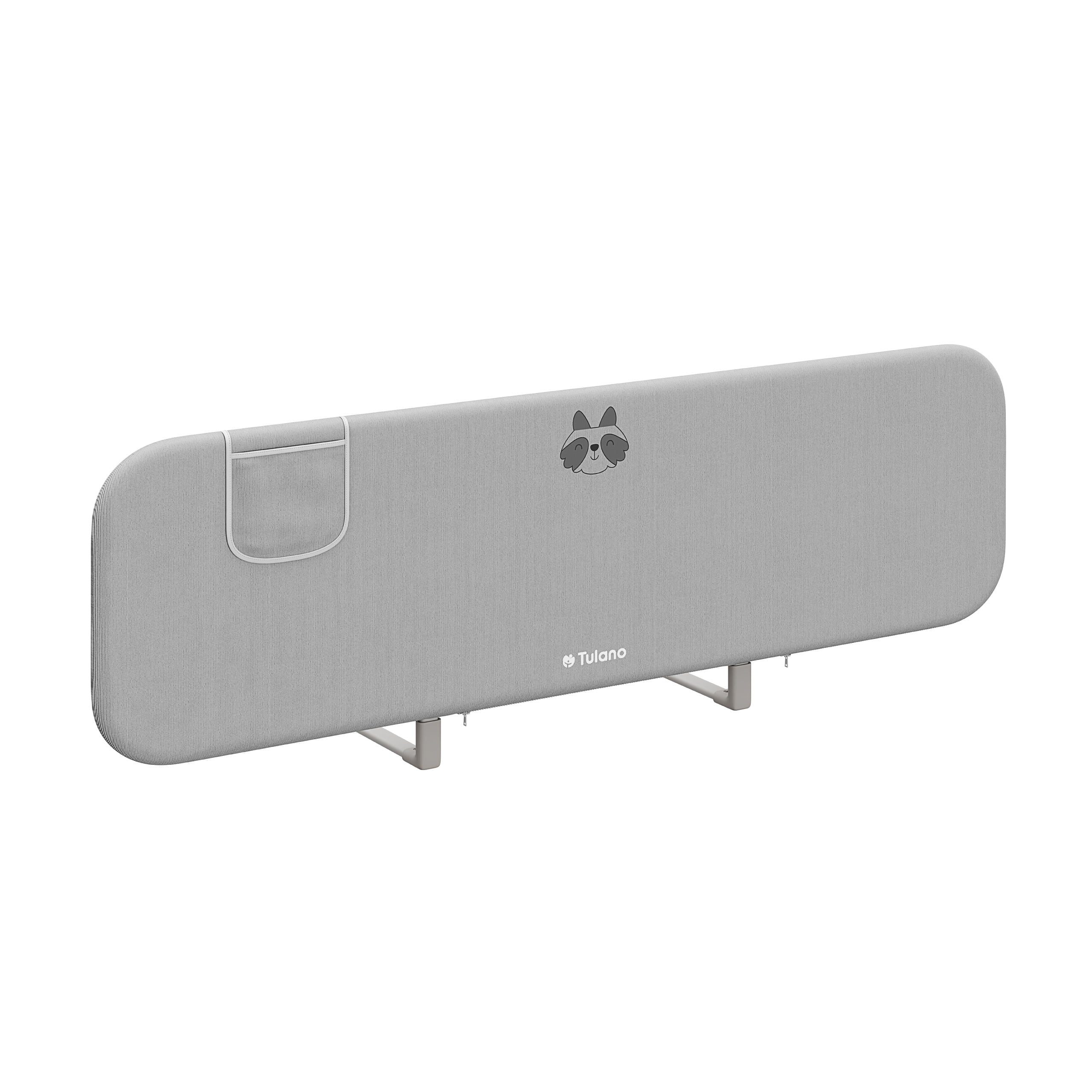 Sponda di sicurezza per letto 150 cm Tulano Cover 55 Grey