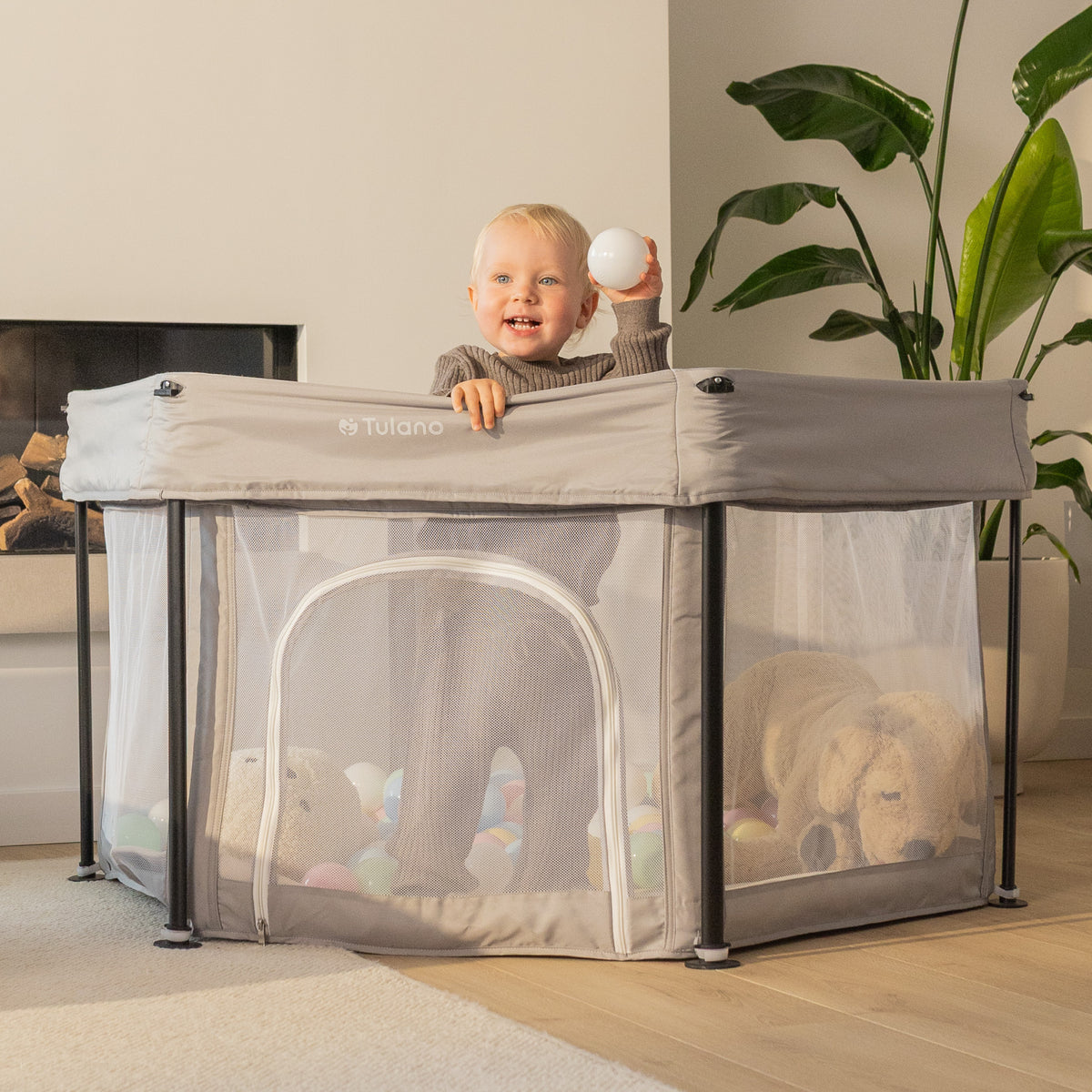 Box pieghevole per bambini Tulano Cozy 30