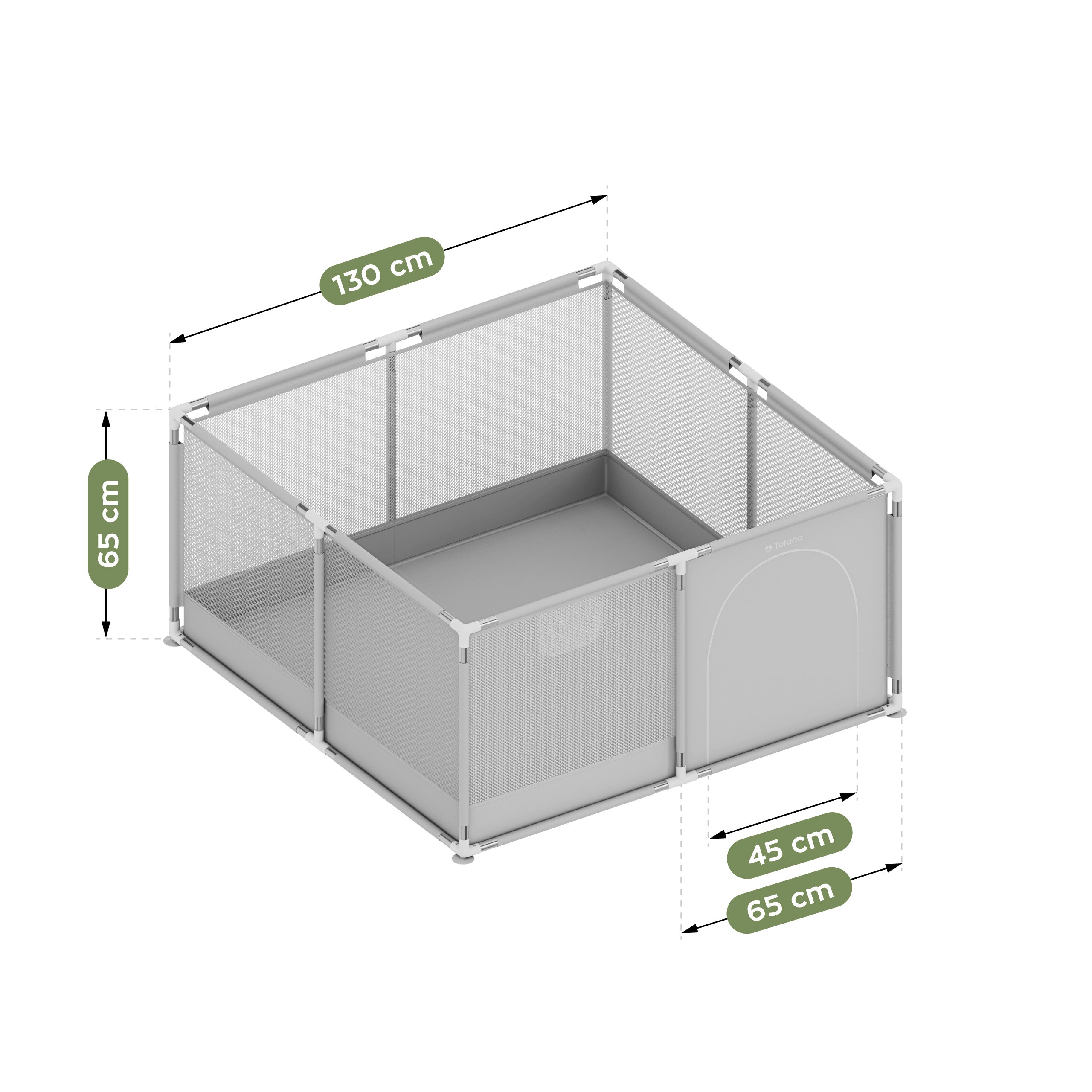 Box per bambini TULANO Cozy 20 - 130 cm