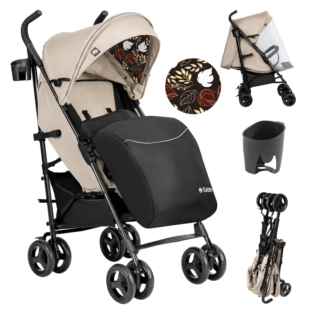 Passeggino Tulano Davos 35 Beige